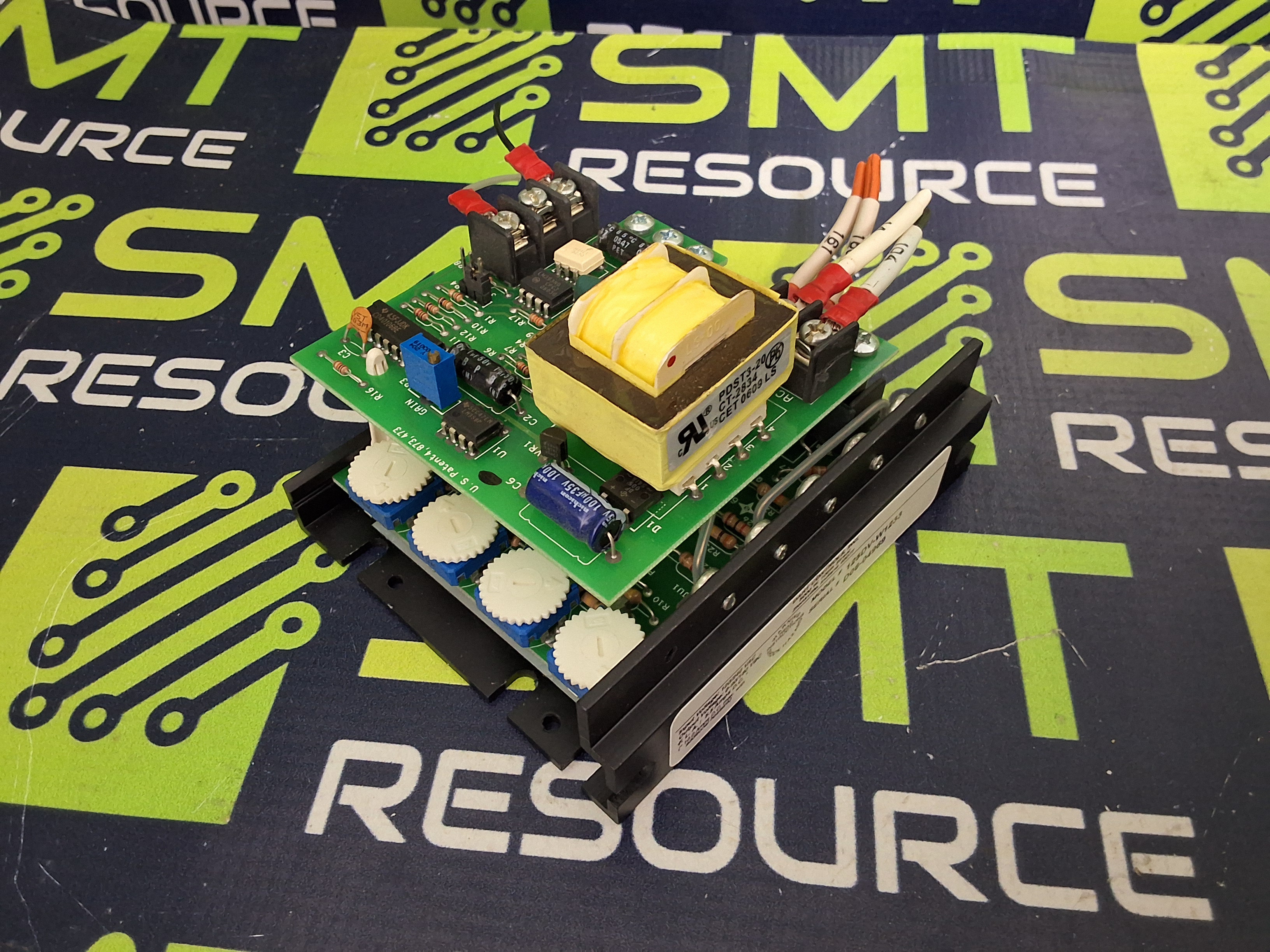 Used DART CONTROLS 125DV-W1233 VARIABLE MOTOR SPEED DRIVE BOARD