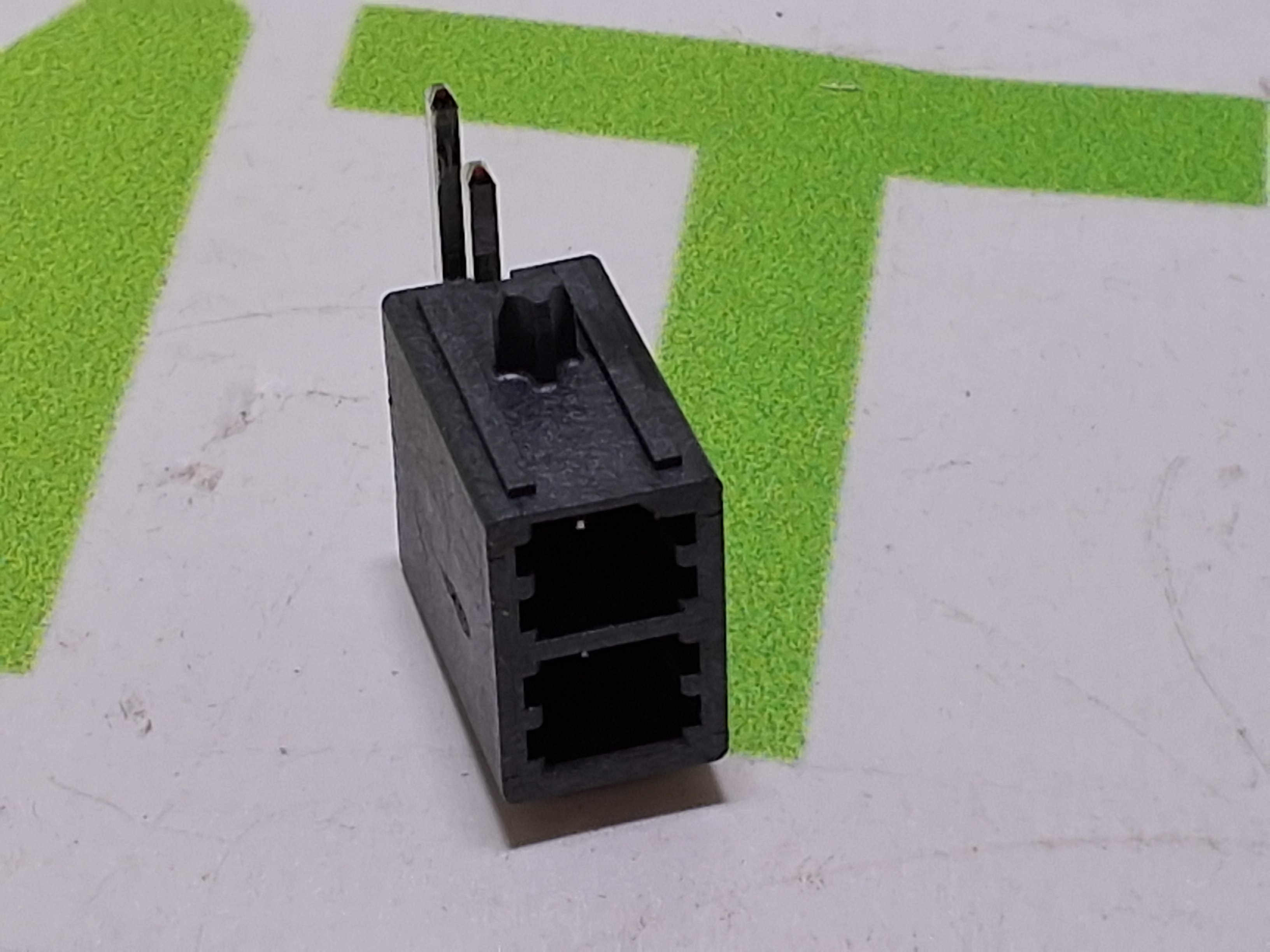 MOLEX WM11969-ND CONN HEADER R/A 2POS - LOT OF 8 - NEW