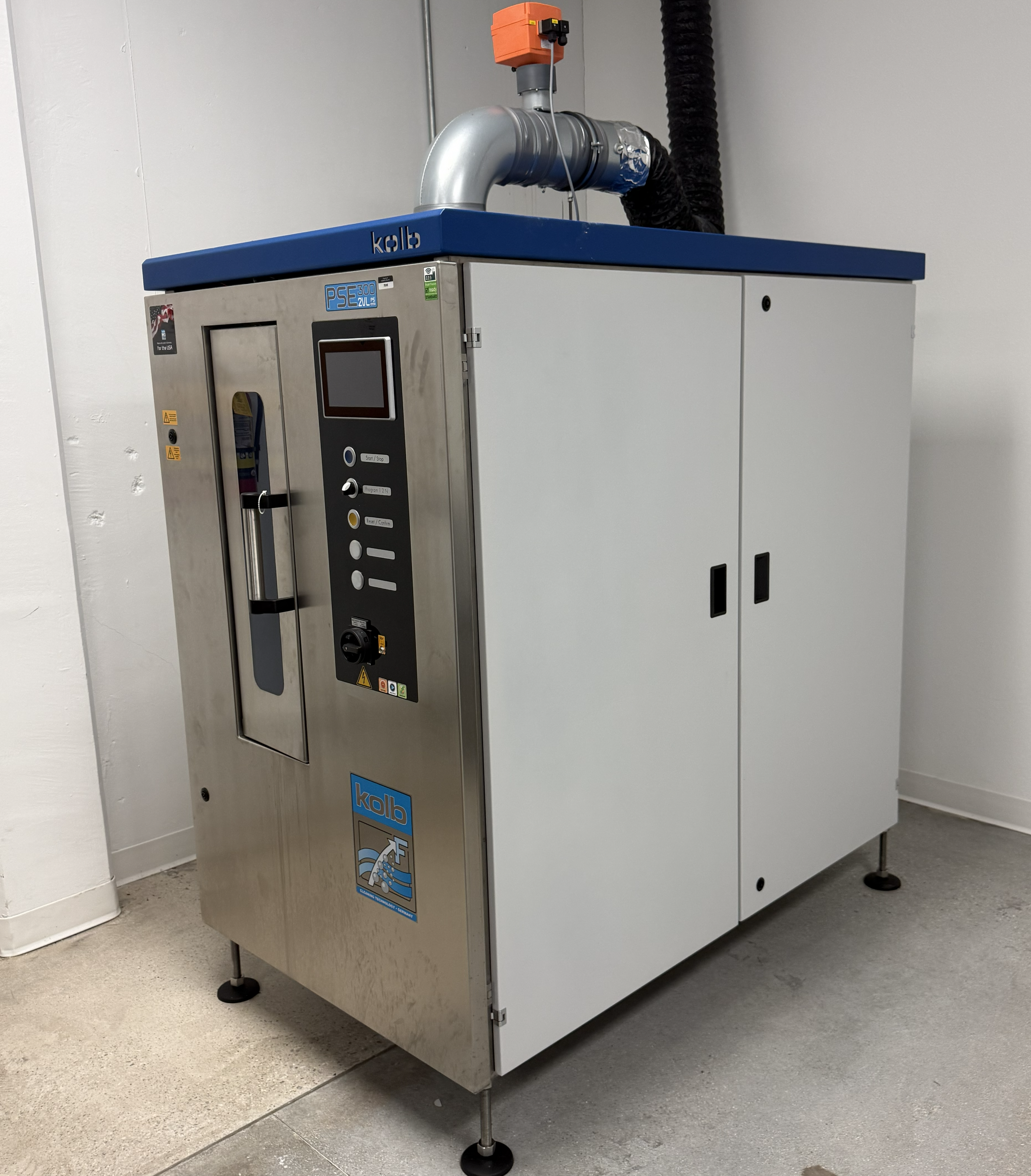 Used Kolb PSE 300 2VL Fully Automatic Stencil Cleaning System