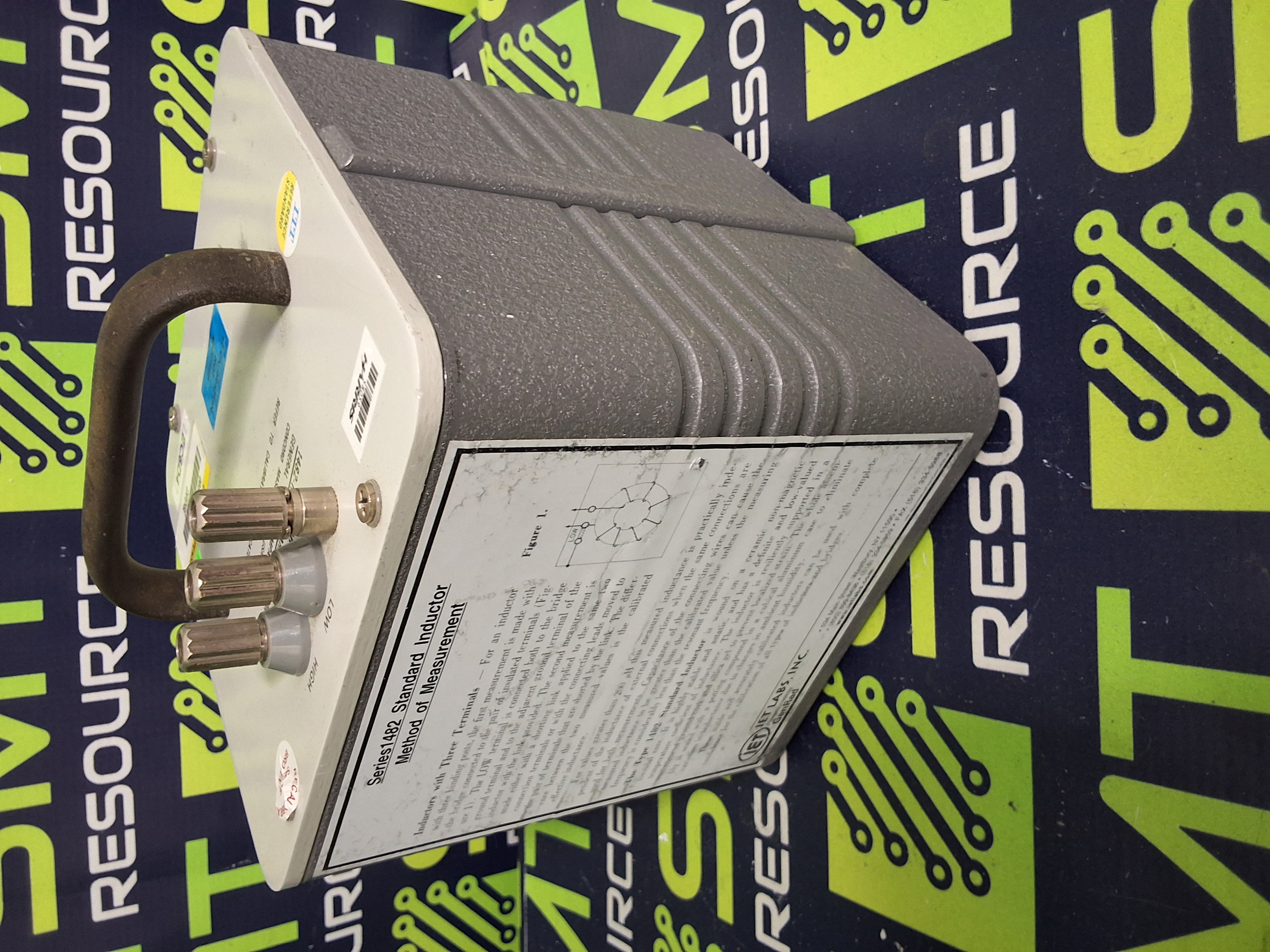 Used GENERAL RADIO COMPANY GenRad IET LABS 1482-H STANDARD INDUCTOR 10mH ±0.1%