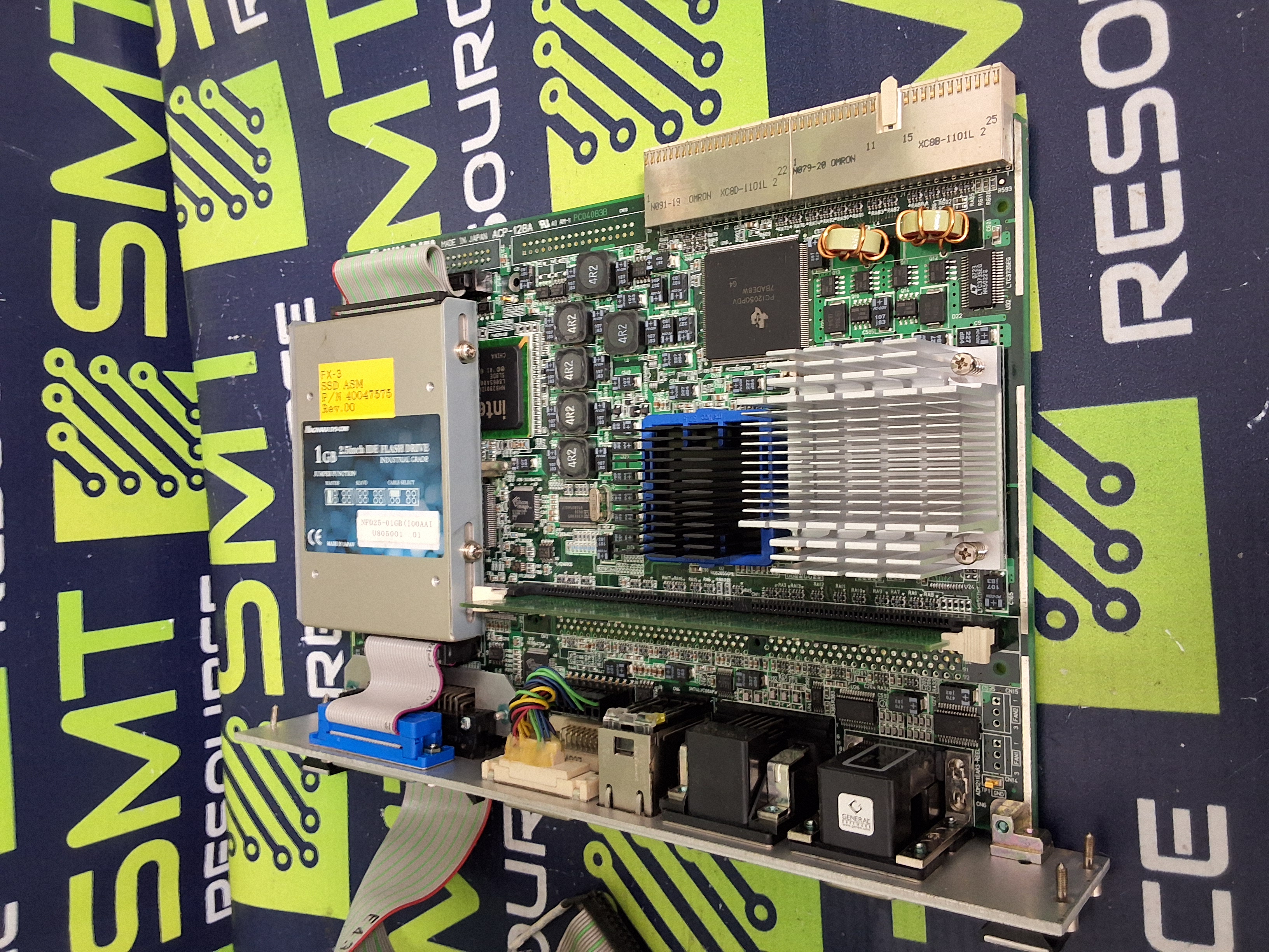 Used JUKI / MITSUBISHI 40044535 / MR-MD10 4-AXIS SERVO AMPLIFIER CIRCUIT BOARD MR-MD100-KW003