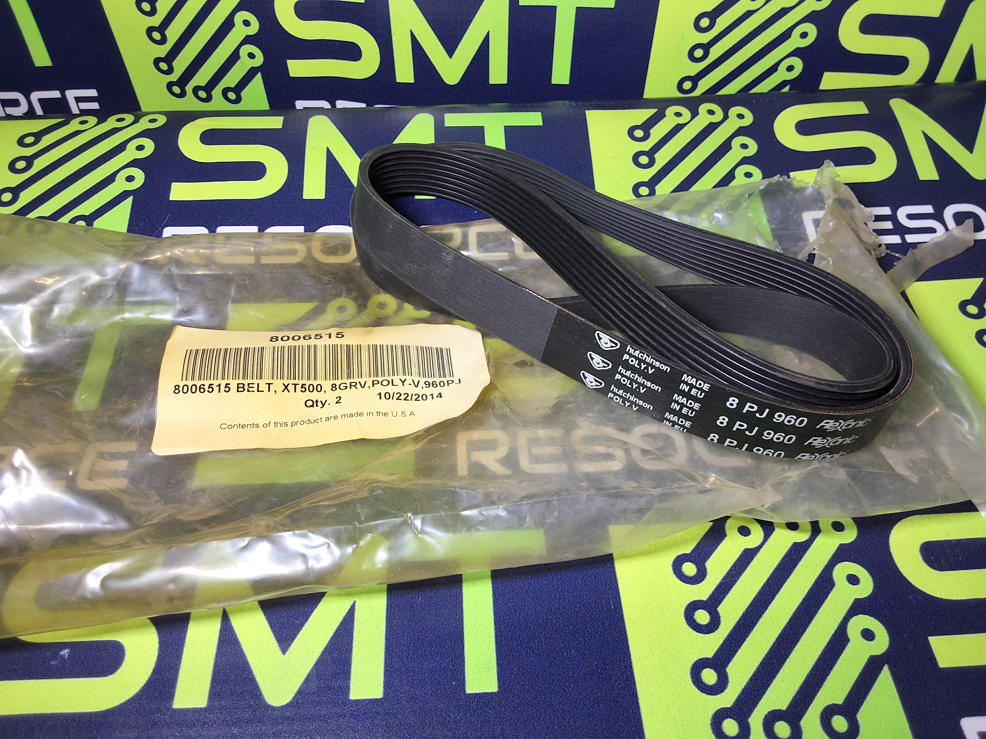 HUTCHINSON FLEXONIC 8PJ960 BELT 8006515 - BRAND NEW