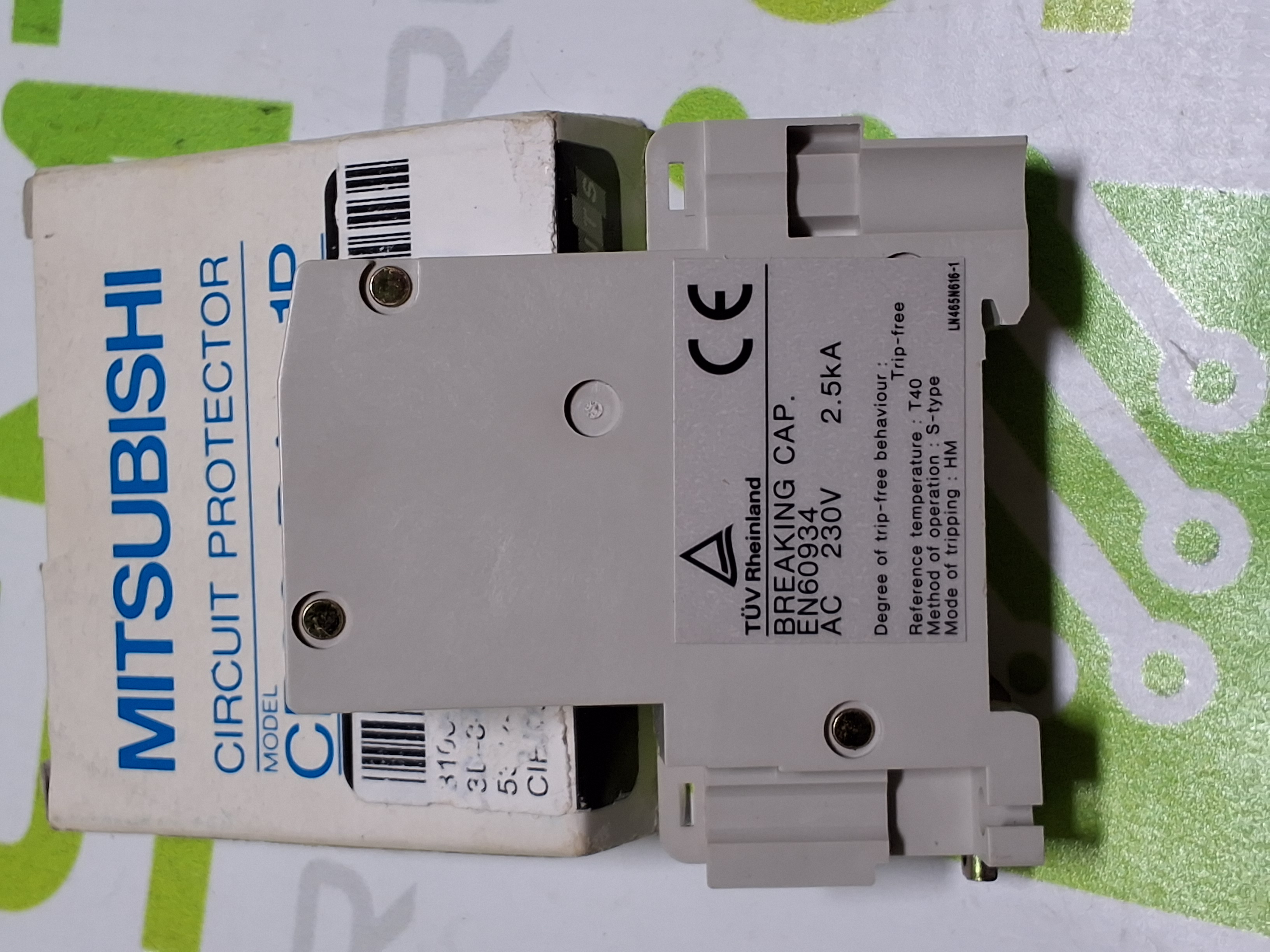 MITSUBISHI ELECTRIC CP30-BA 1POLE 5A CIRCUIT PROTECTOR - BRAND NEW IN BOX