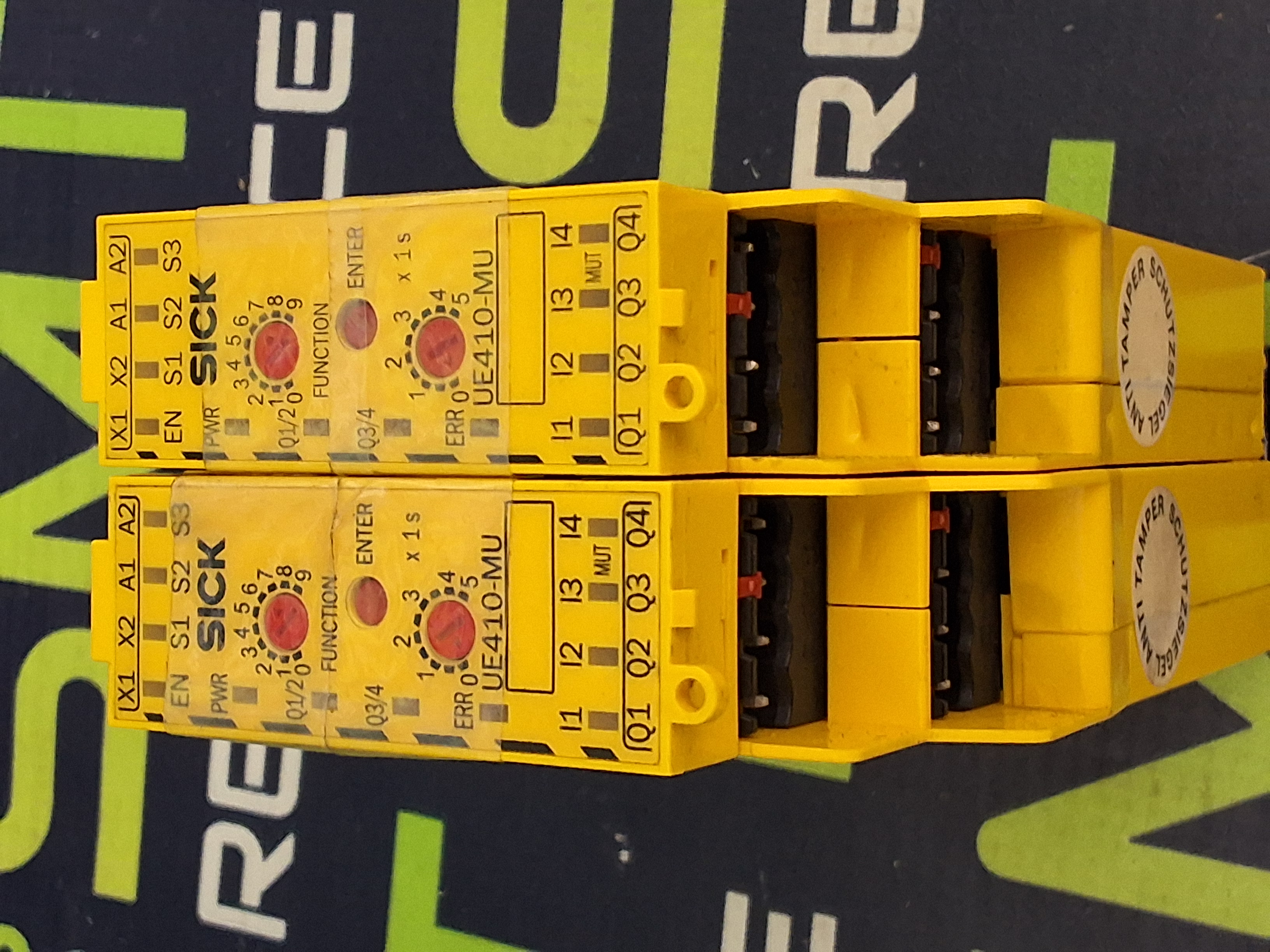 Used SICK 6026136 / UE410-MU3T5 / UE410-MU SAFETY RELAY CONTROLLER