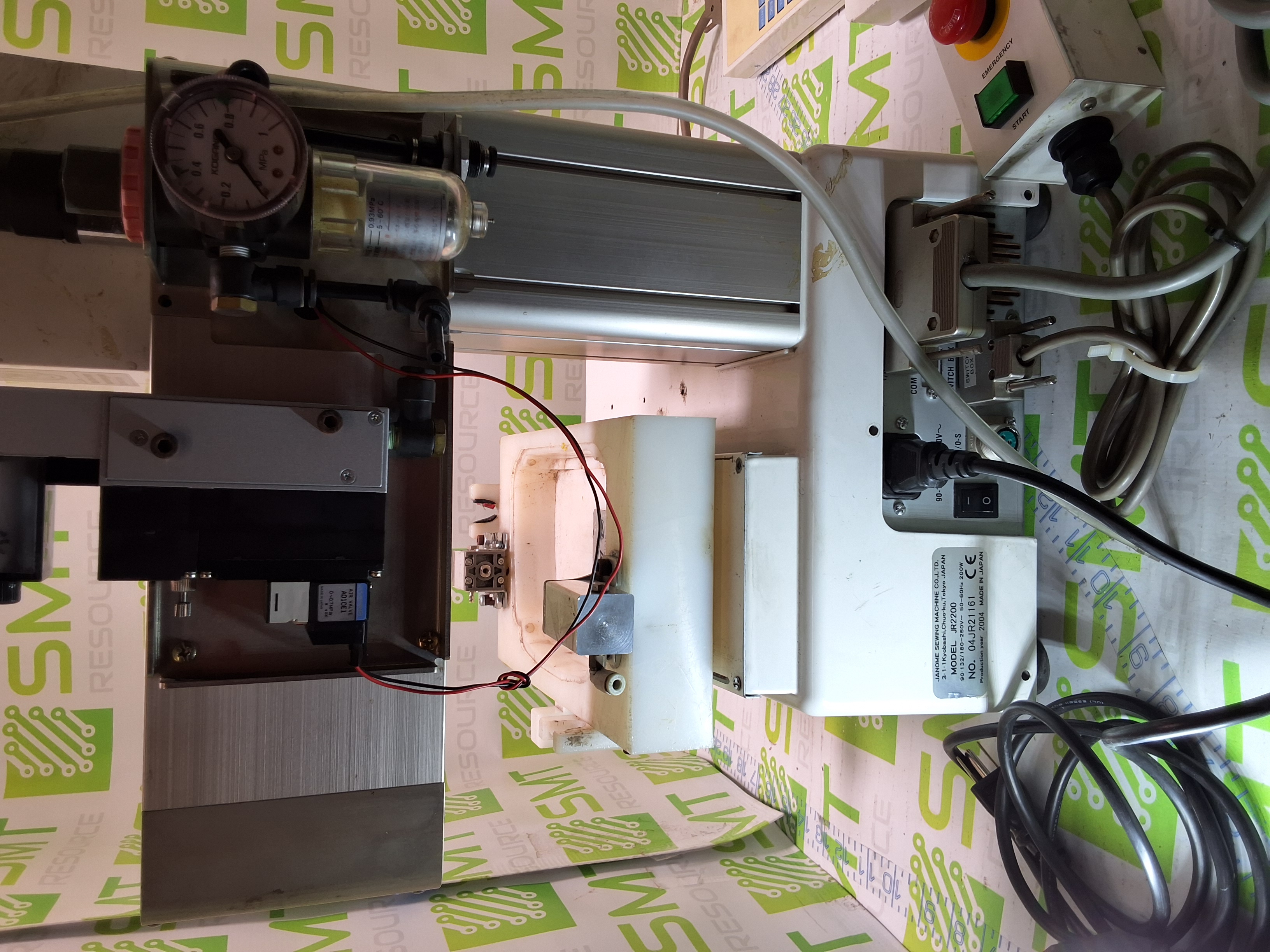 Used JANOME JR2200 MINI ROBOT WITH JANOME JP-F2 TEACH PENDANT 