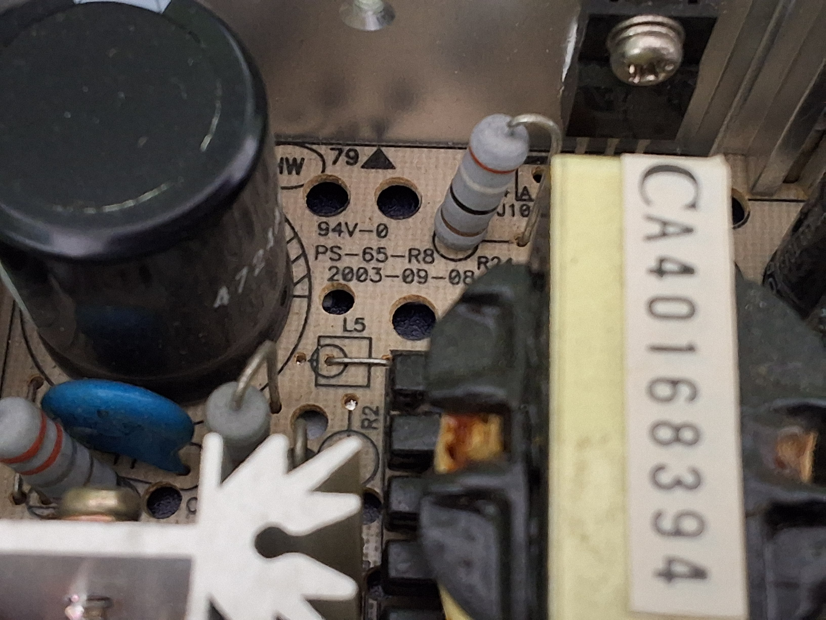 Used MEAN WELL PS-65-R8 POWER SUPPLY