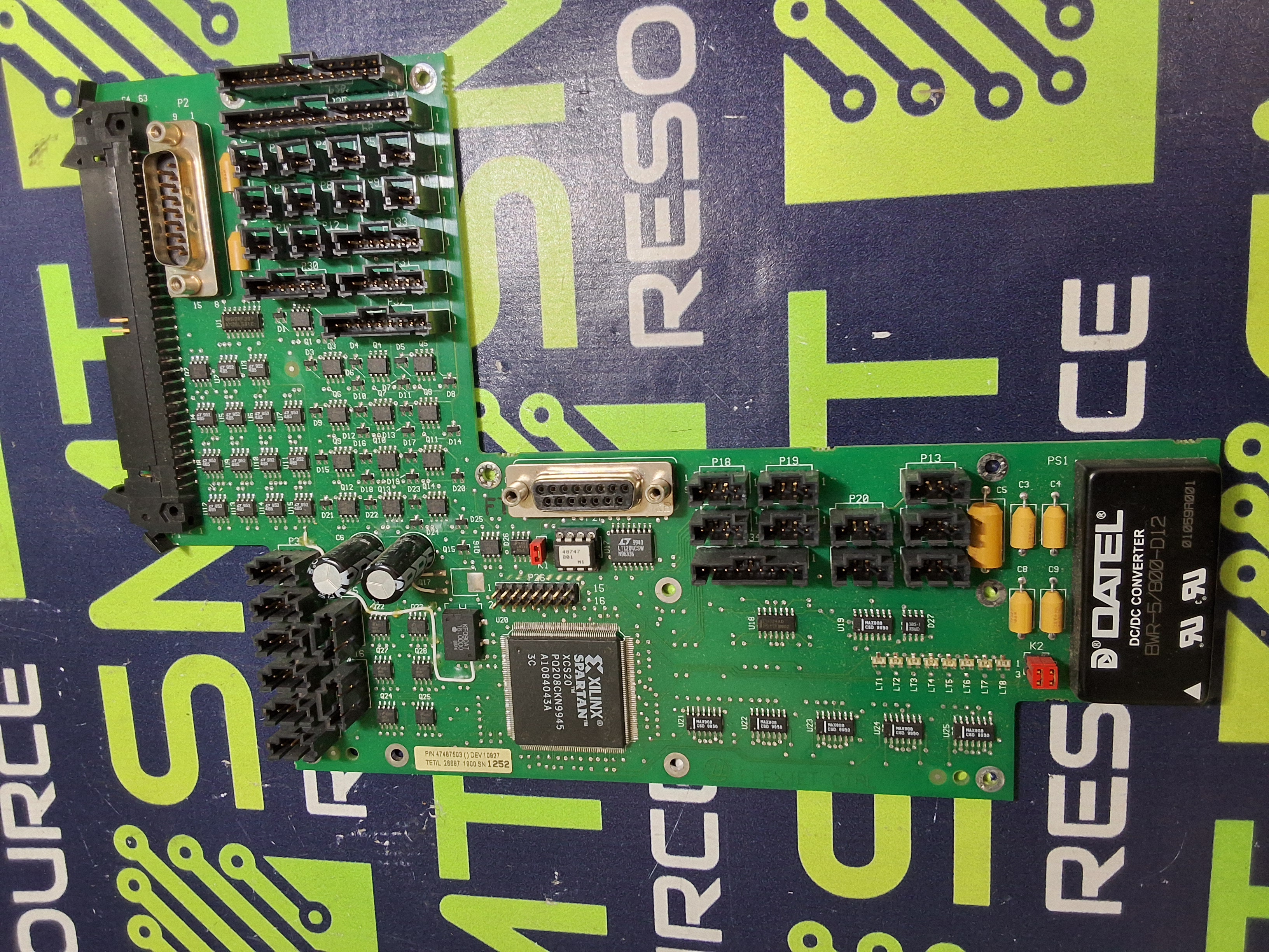 Used UNIVERSAL INSTRUMENTS 47467503 FLEXJET HEAD CONTROL BOARD