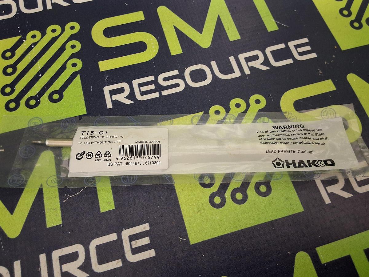 HAKKO T15-C1 BEVEL SOLDERING TIP - BRAND NEW 