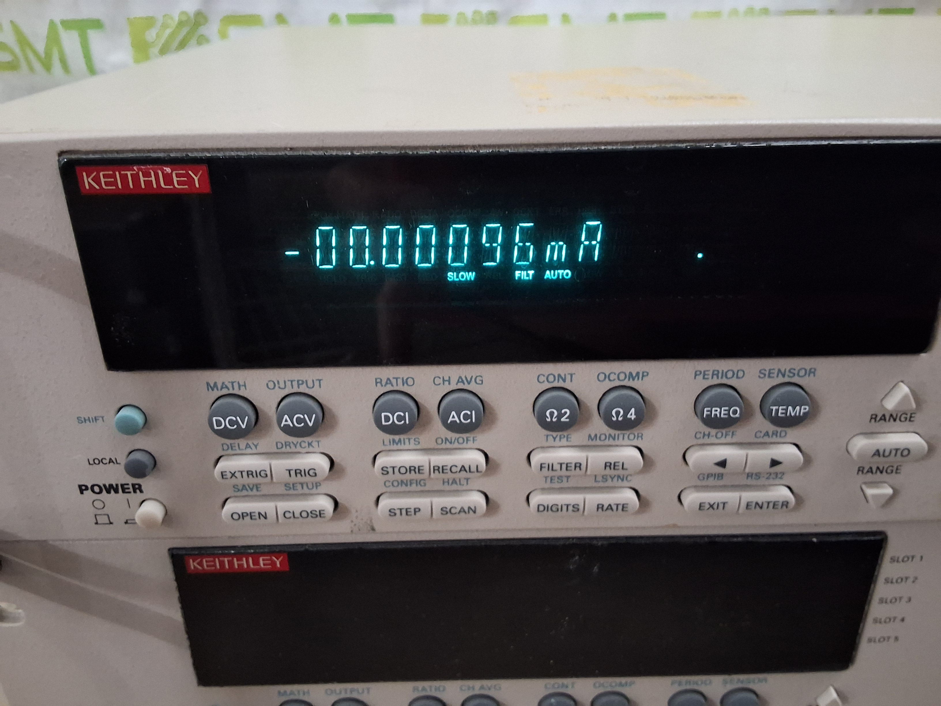 Used KEITHLEY 2750 INTEGRA SERIES MULTIMETER/SWITCH SYSTEM