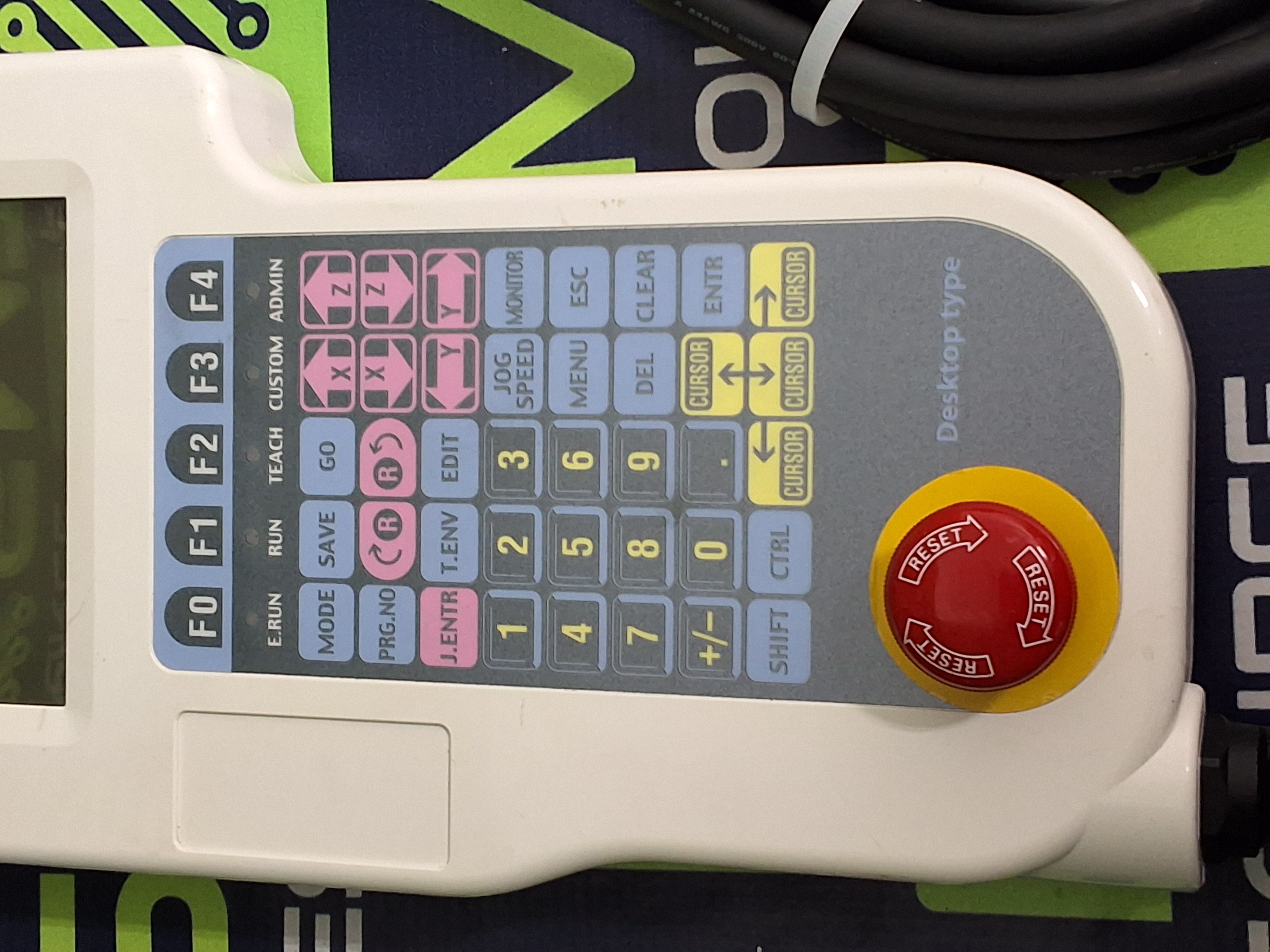 Used JANOME TPD DESKTOP ROBOT TEACHING PENDANT