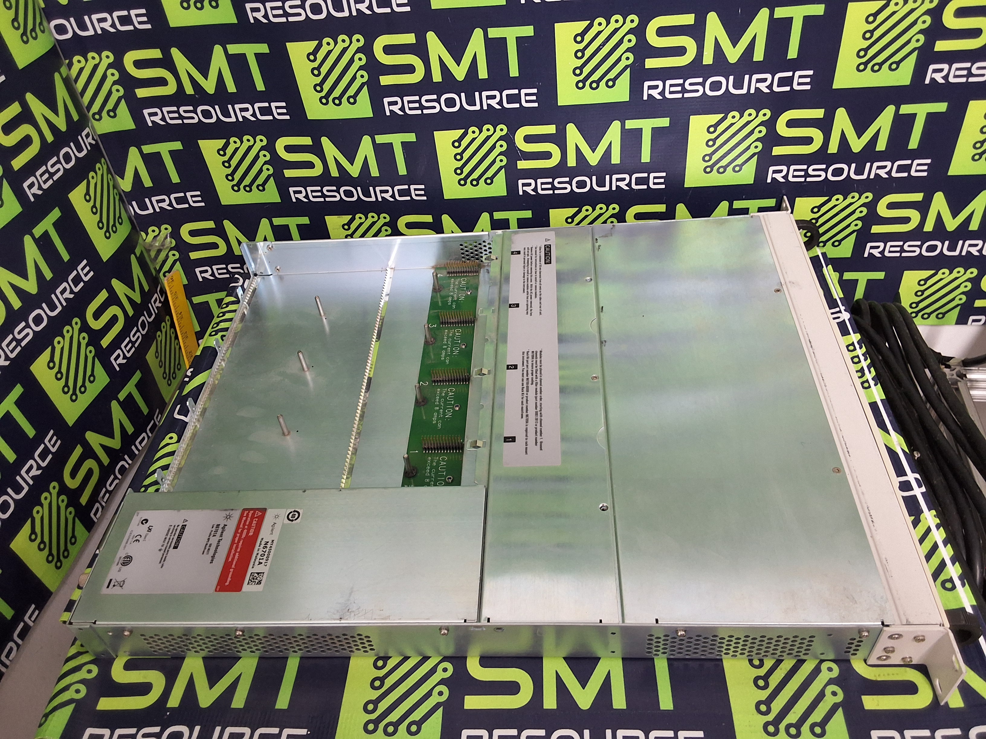 Used AGILENT N6701A LOW-PROFILE MPS MODULAR DC POWER SUPPLY MAINFRAME 600W
