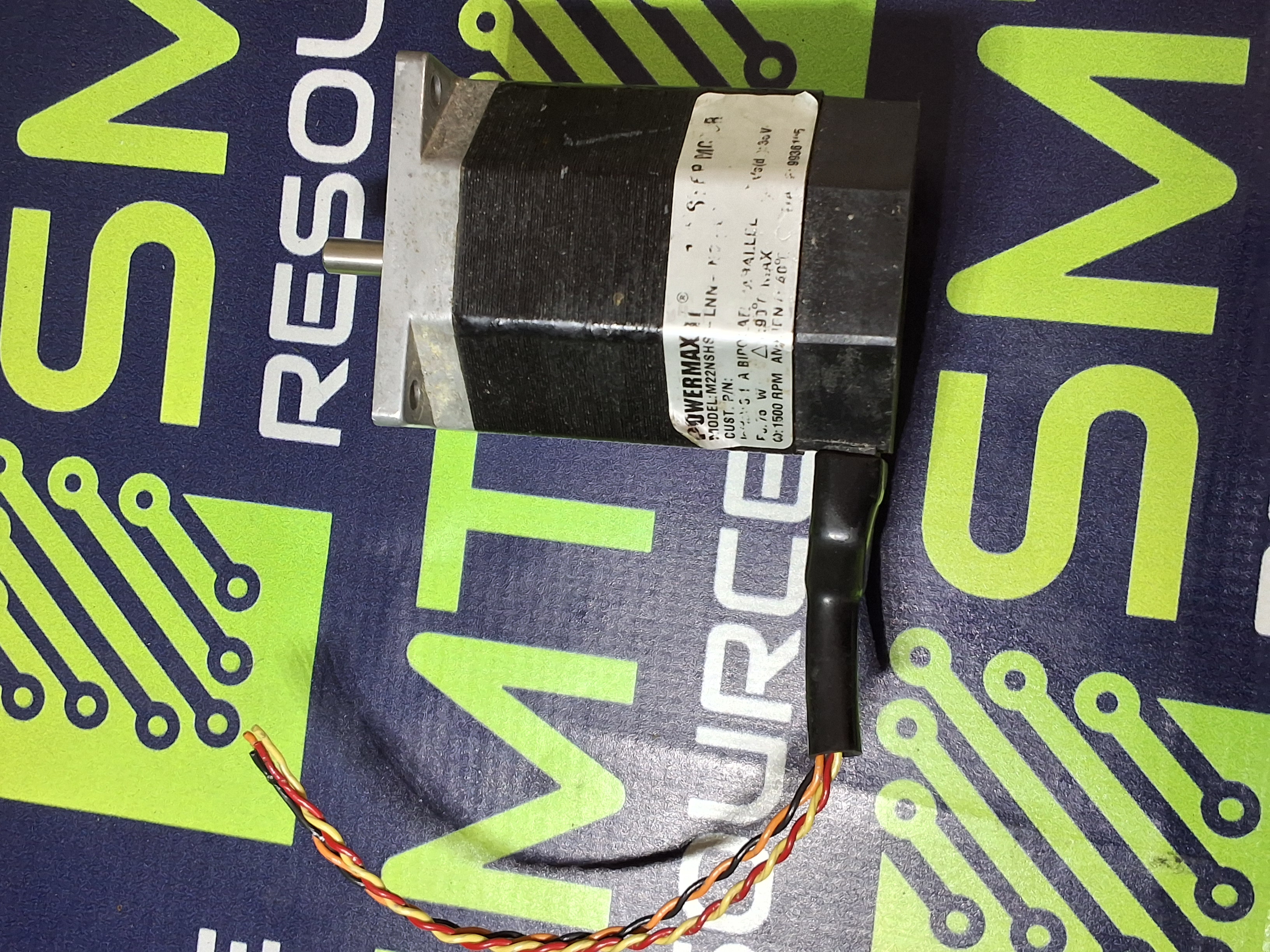 Used POWERMAX II M22NSHS-LNN-NS-02 STEP MOTOR