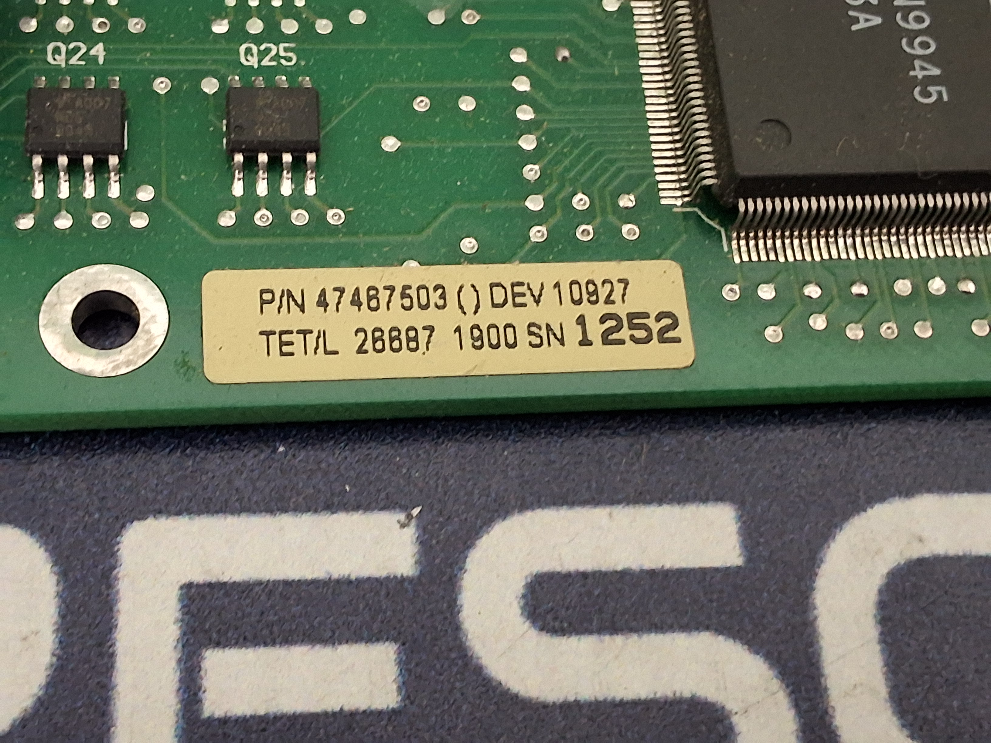 Used UNIVERSAL INSTRUMENTS 47467503 FLEXJET HEAD CONTROL BOARD