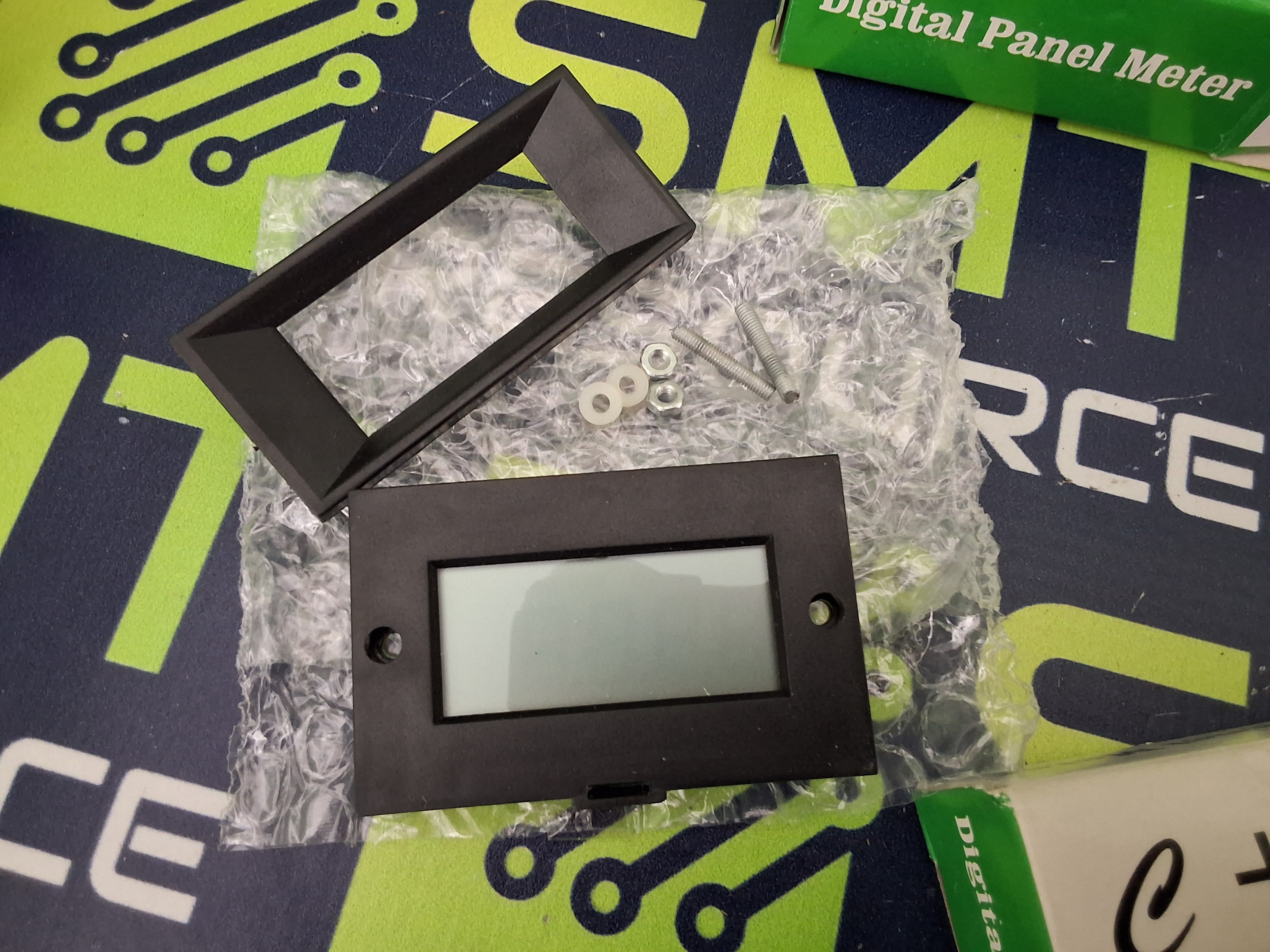 C+C PM328 COMPACT 4-1/2 DIGIT LCD DIGITAL PANEL METER - BRAND NEW