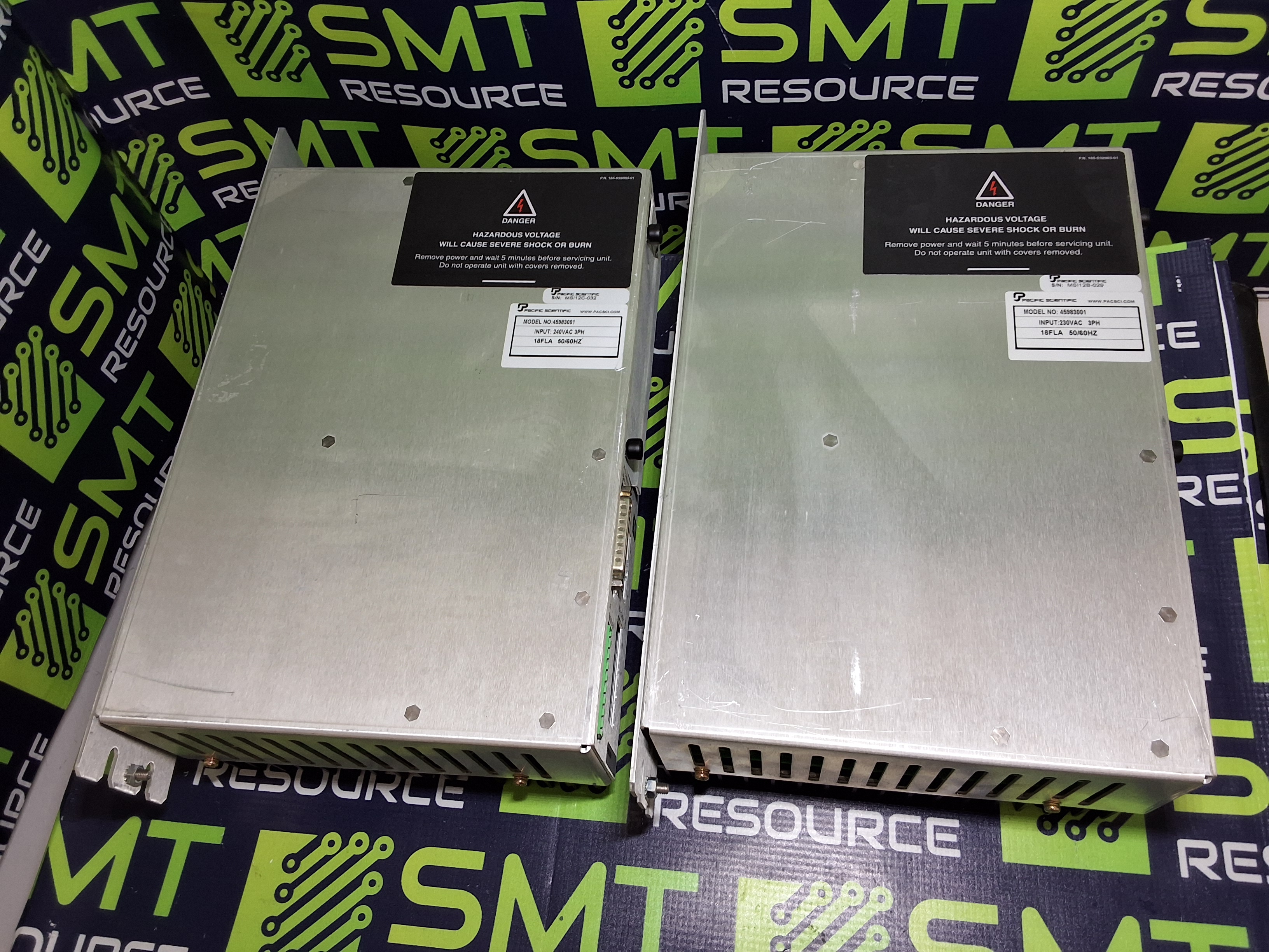 Used PACIFIC SCIENTIFIC SC904-001-01 SERVO DRIVER