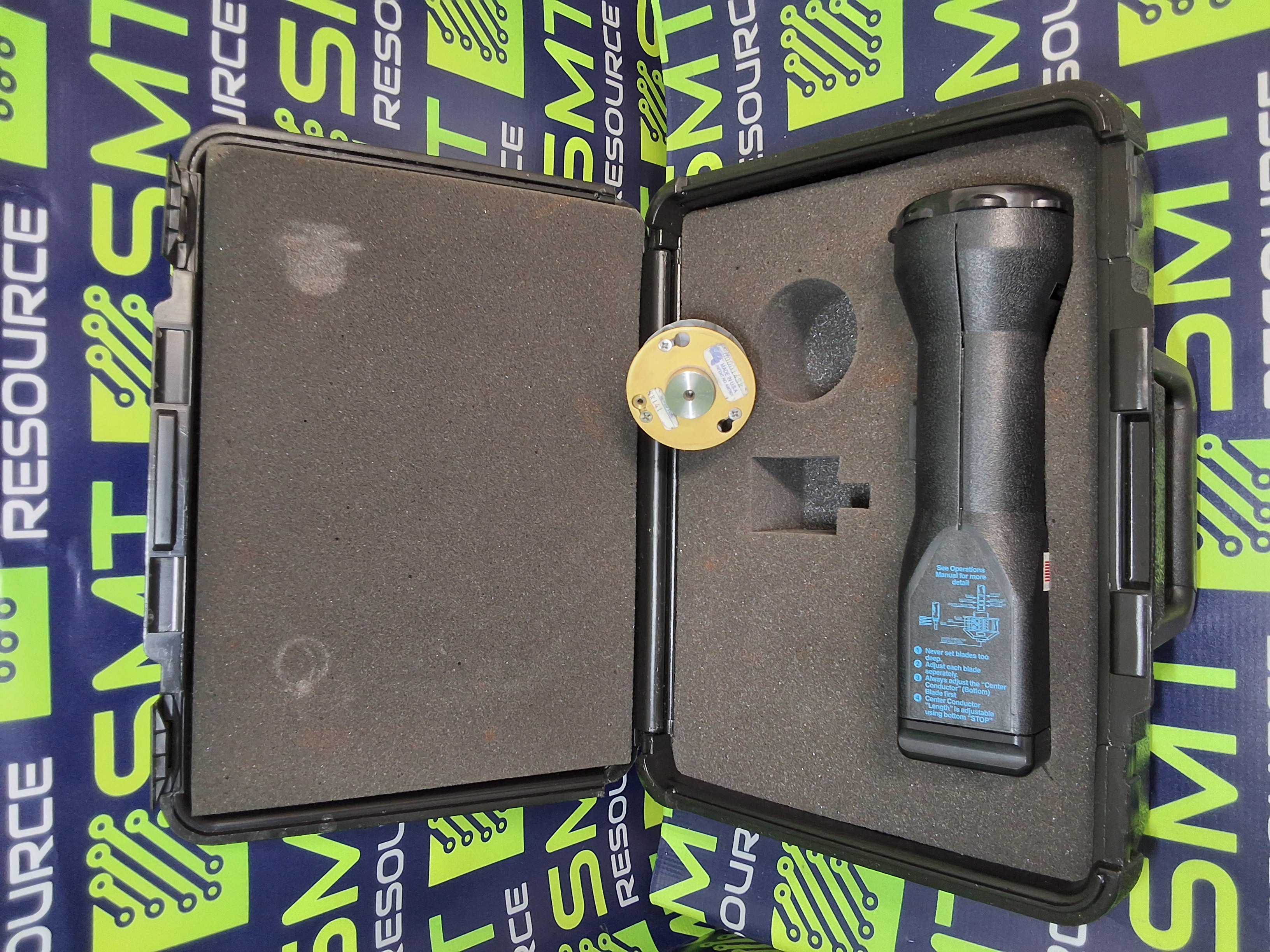Used COASTEL CABLE TOOLS 726 COAX STRIPPER/WIRE KIT 