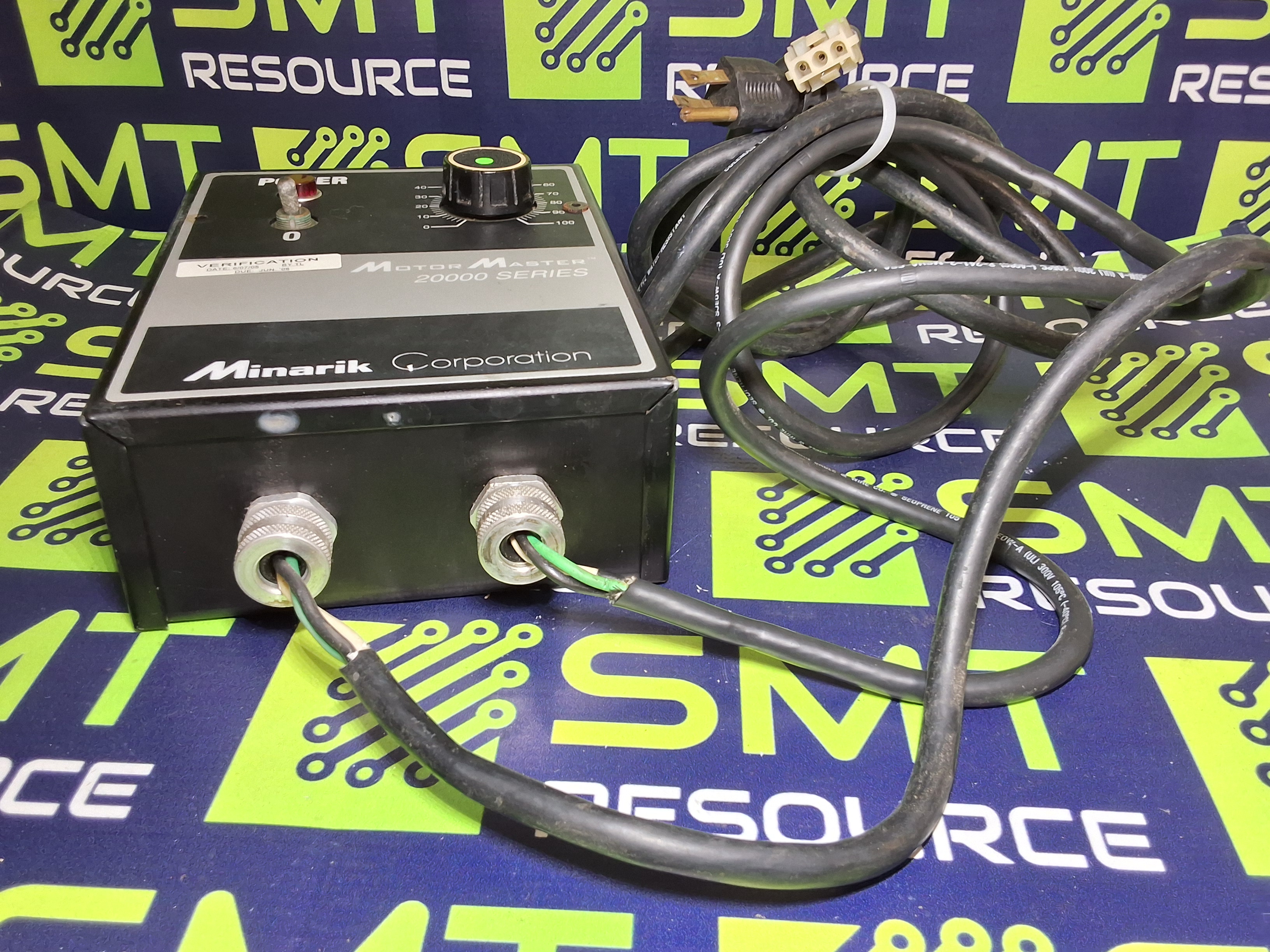 Used MINARIK CORP MM23101A MOTOR MASTER 20000 SERIES DRIVE CONTROL