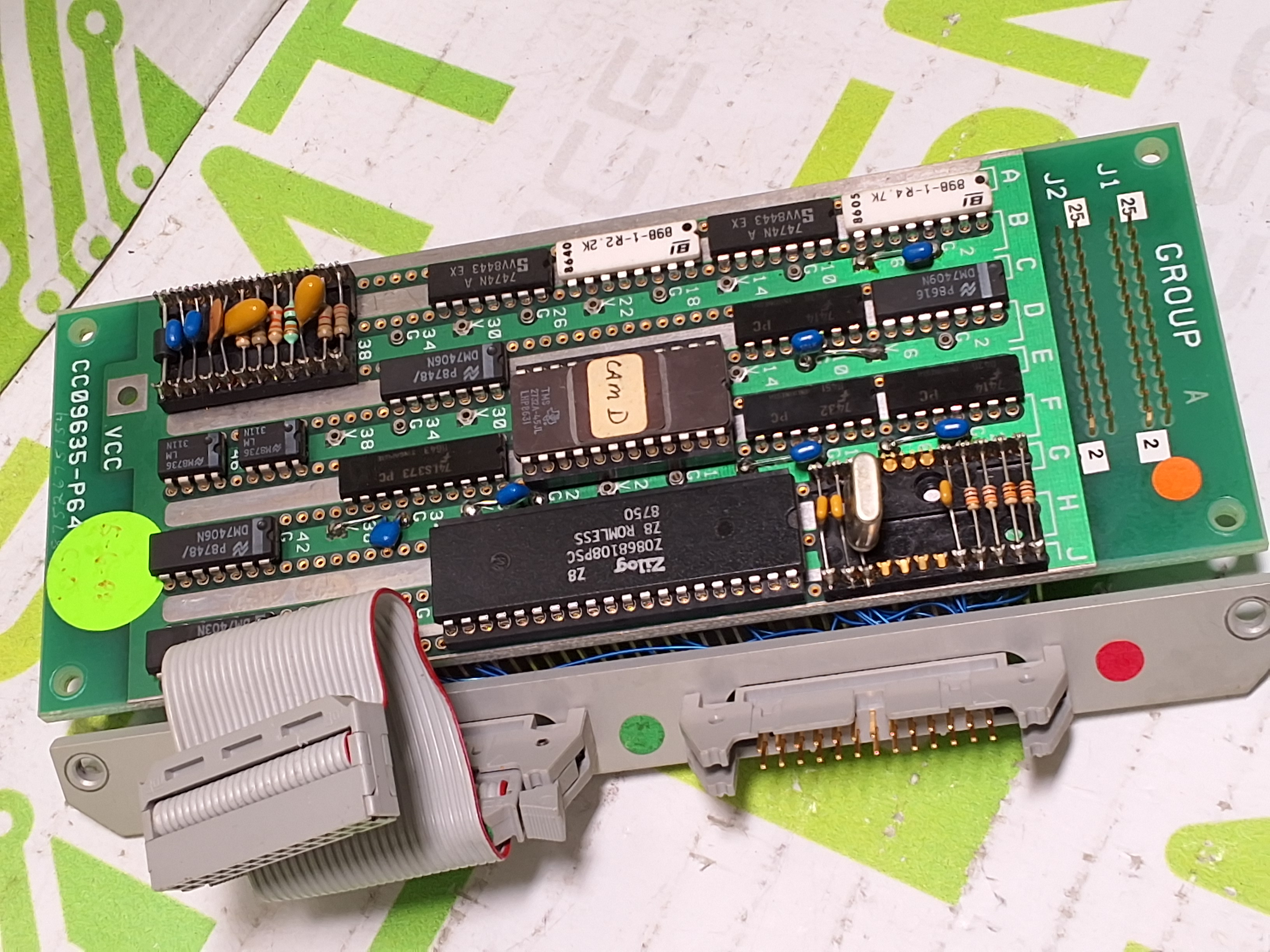 Used CC09635-P64 CONTROL CIRCUIT BOARD CC09683-A3T-1HB