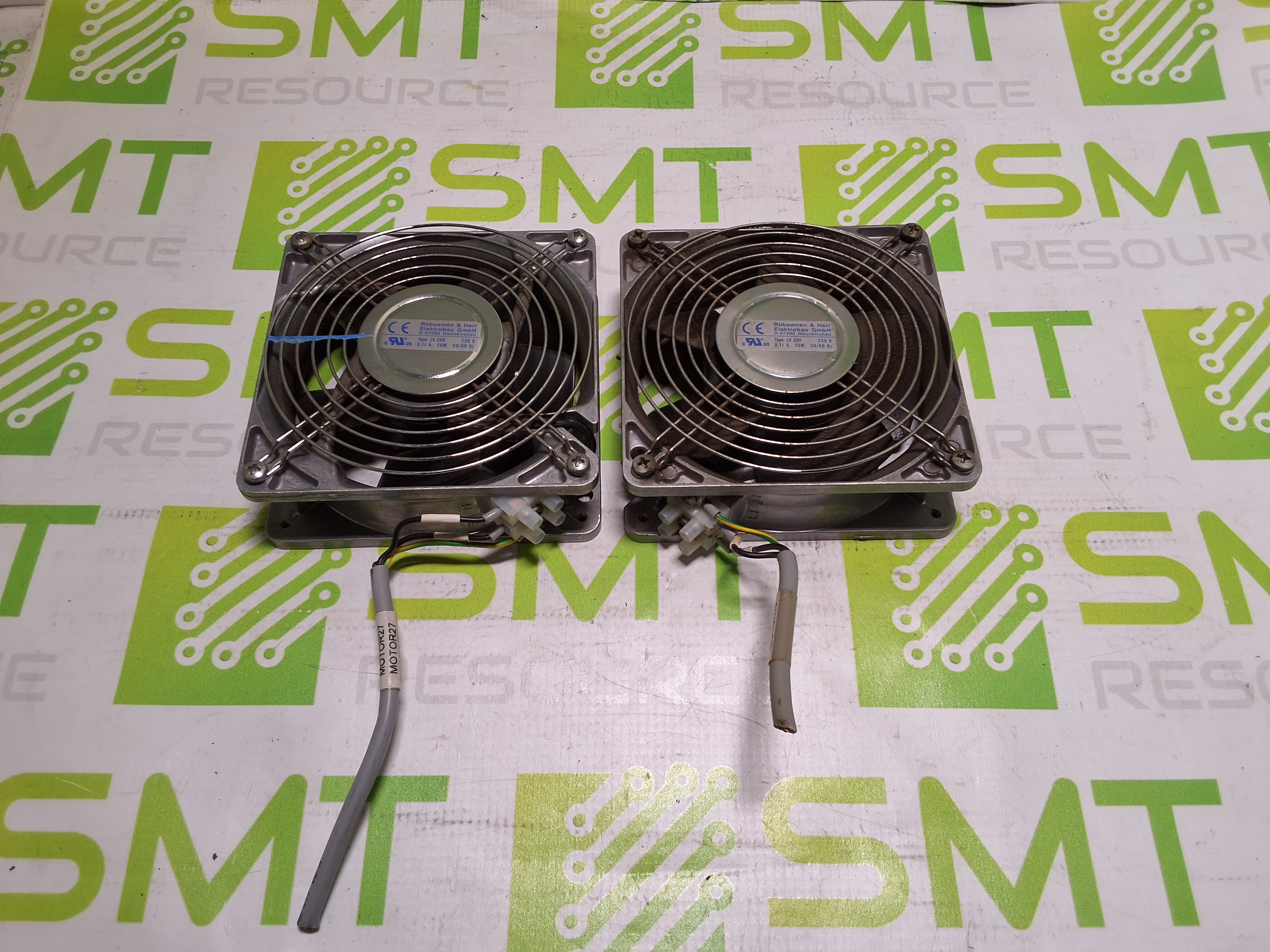Used RUBSAMEN & HERR LV 200 D-57290 FILTER FAN