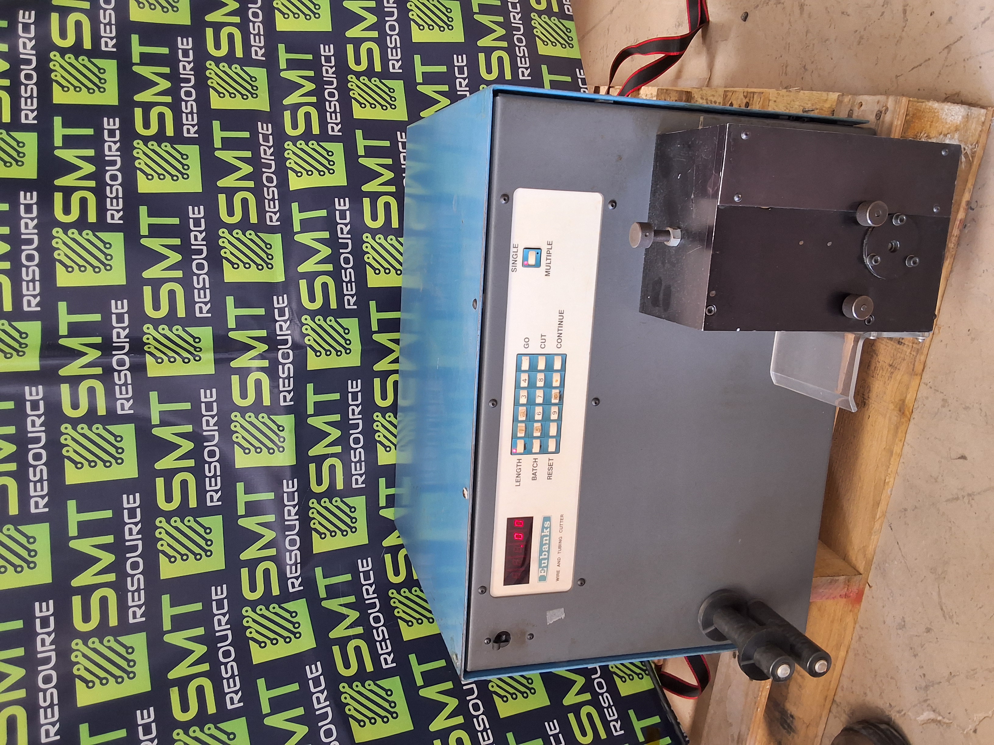 Used EUBANKS MODEL 4600 FLAT CABLE WIRE & TUBING CUTTER 115V  