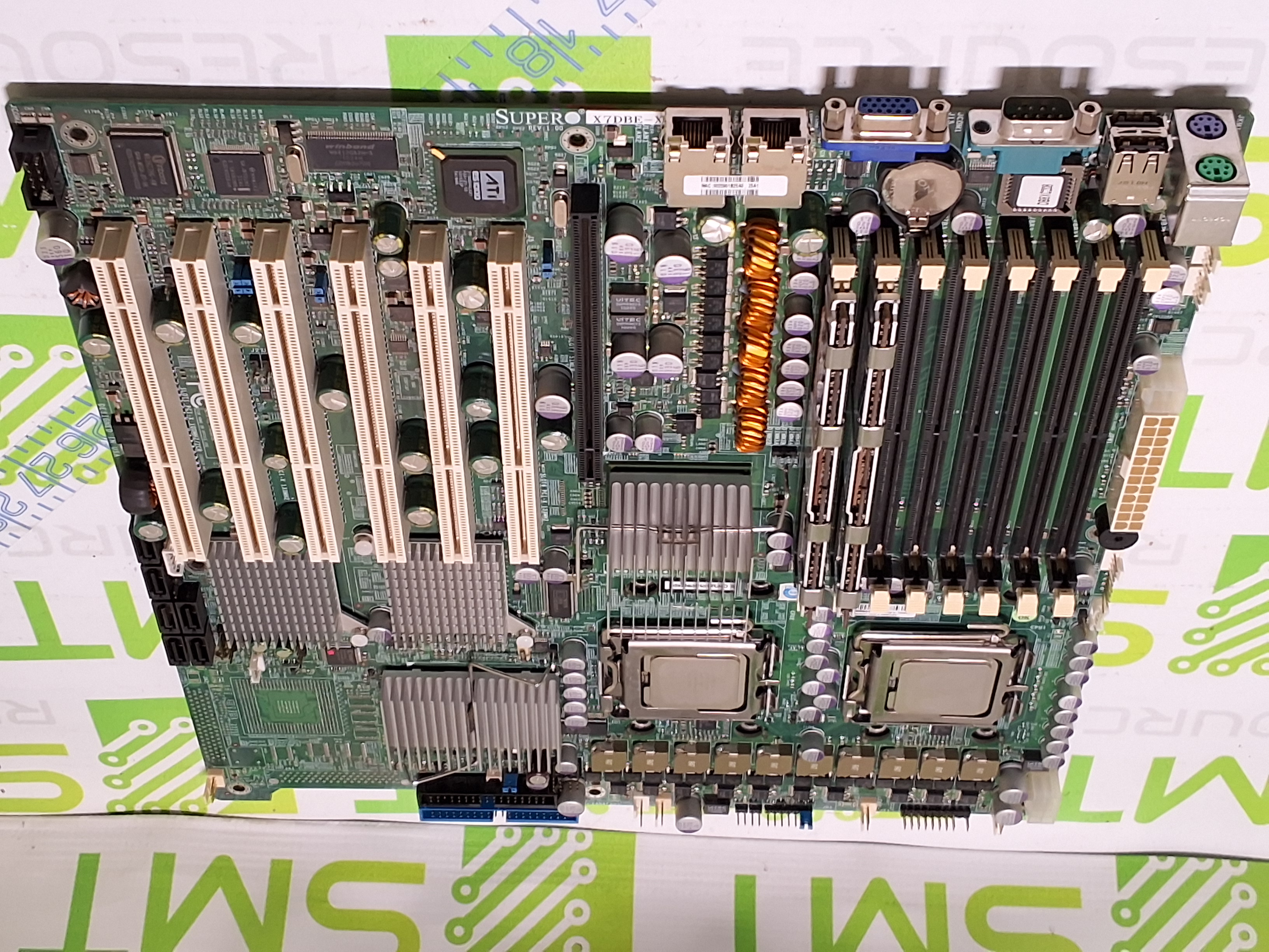 Used SUPER X7DBE-X MOTHERBOARD - IN GOOD WORKING CONDITION