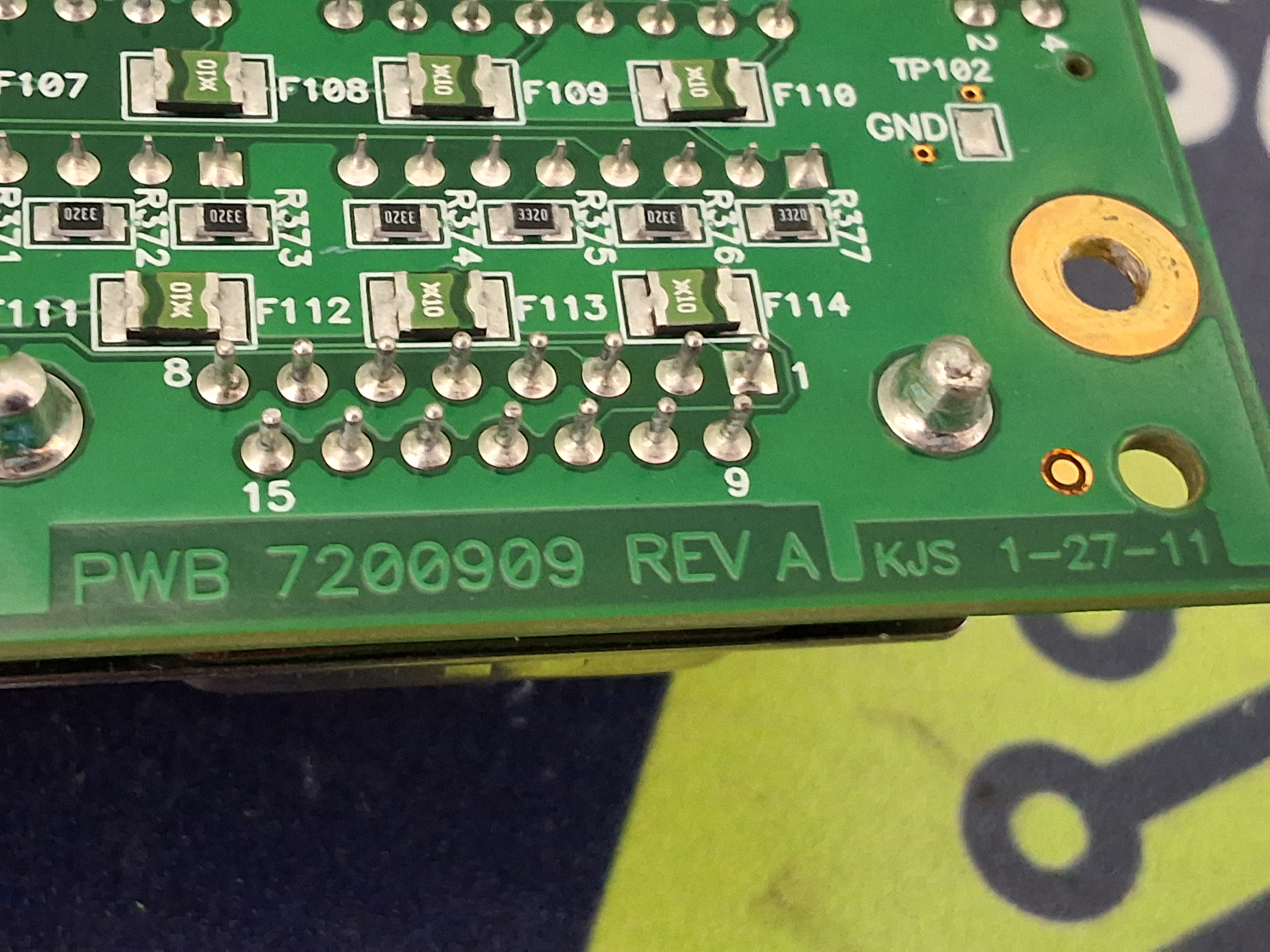 Used ASYMTEK NORDSON 7200909 / 7200910 MAIN CONTROL BOARD ASSEMBLY 7204810