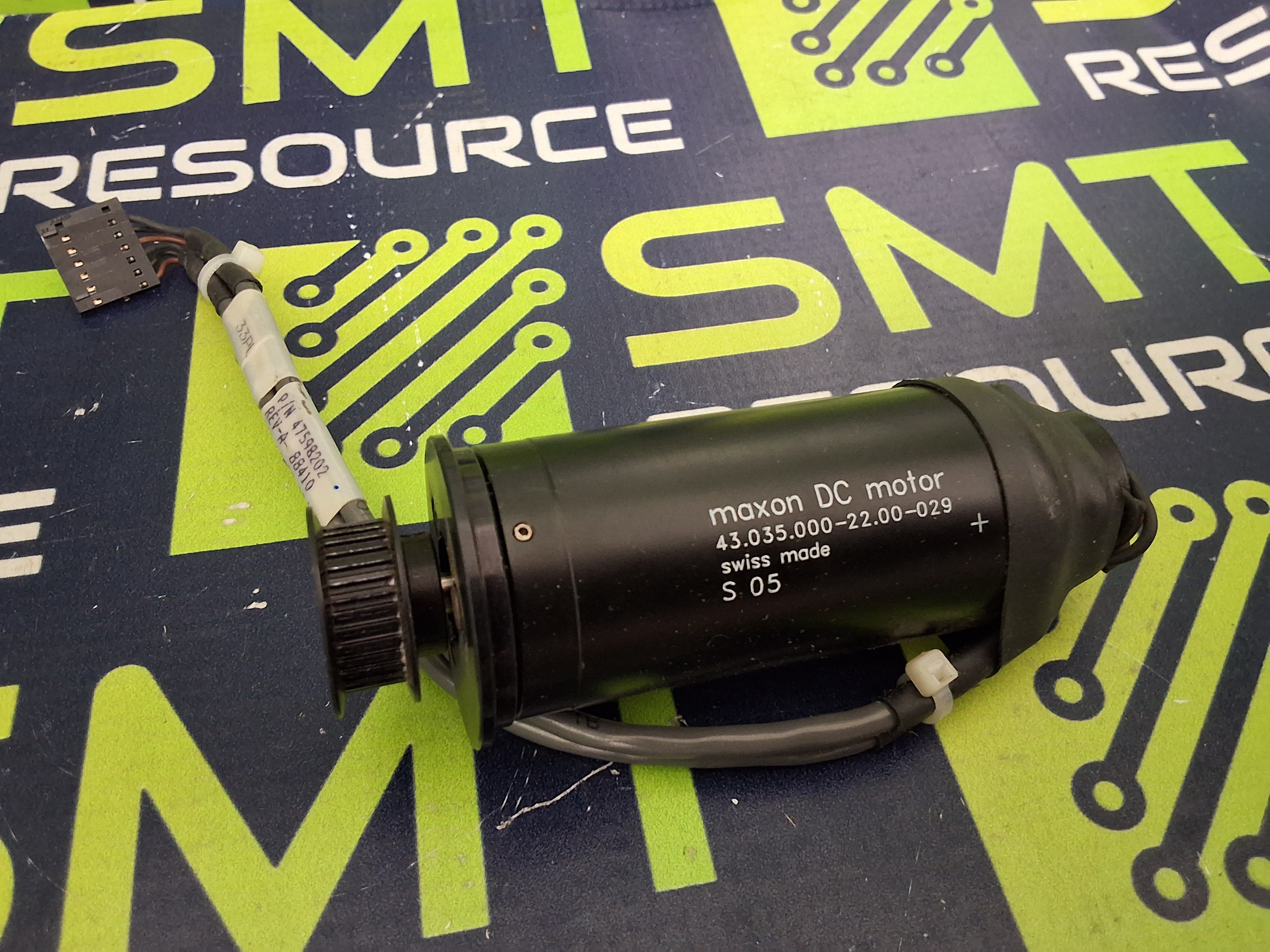 Used MAXON DC MOTOR 47598202 UNIVERSAL INSTRUMENTS THETA MOTOR ASSEMBLY 