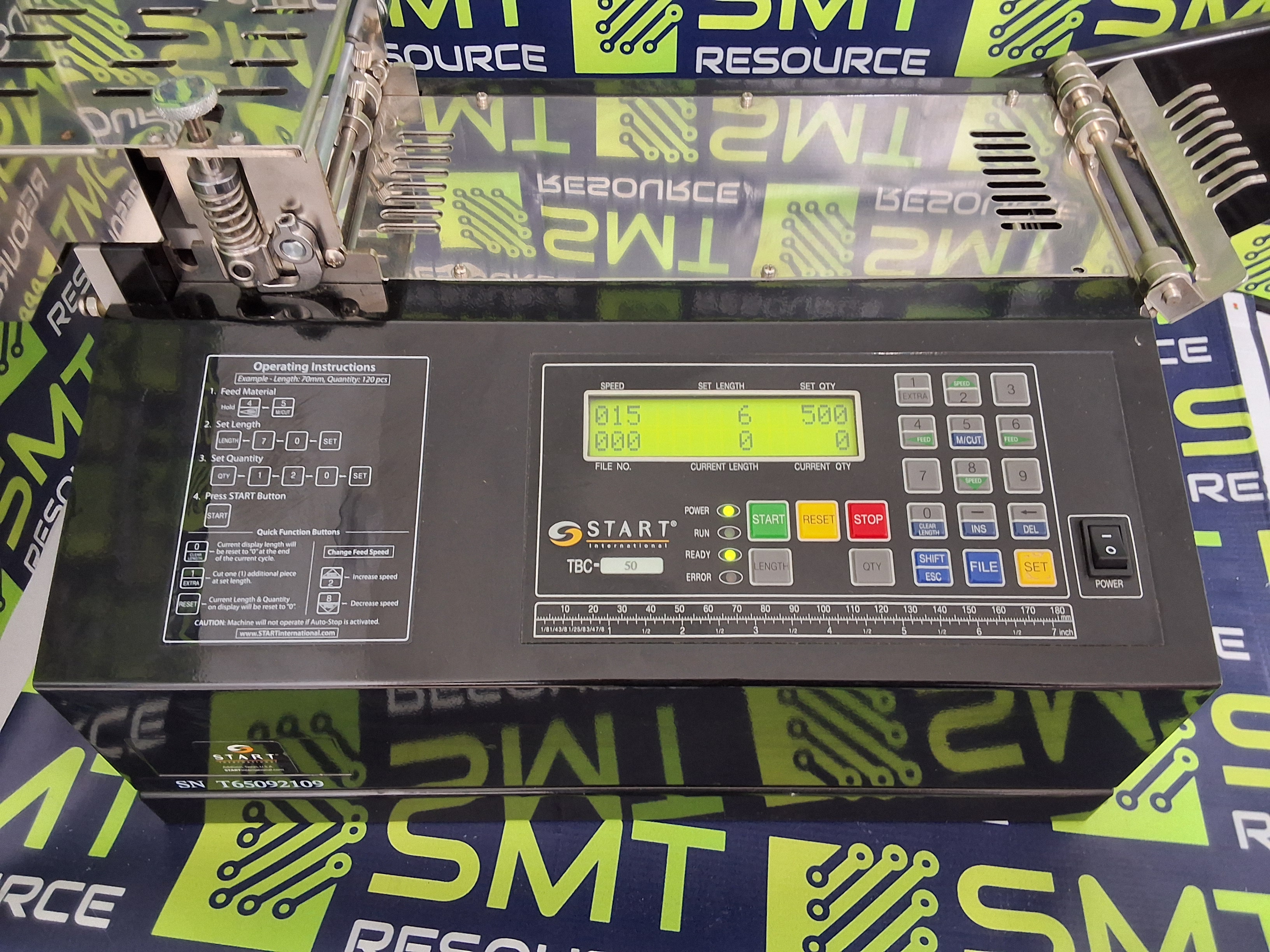 Used START INTERNATIONAL TBC50 HEAVY DUTY CUTTER