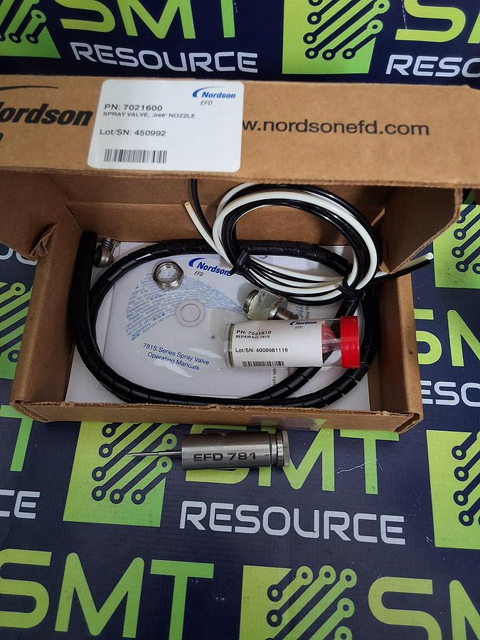 Used NORDSON EFD 781 AIR PRESSURE VALVE ASSEMBLY 70PSI (4.8 BAR) 7021600