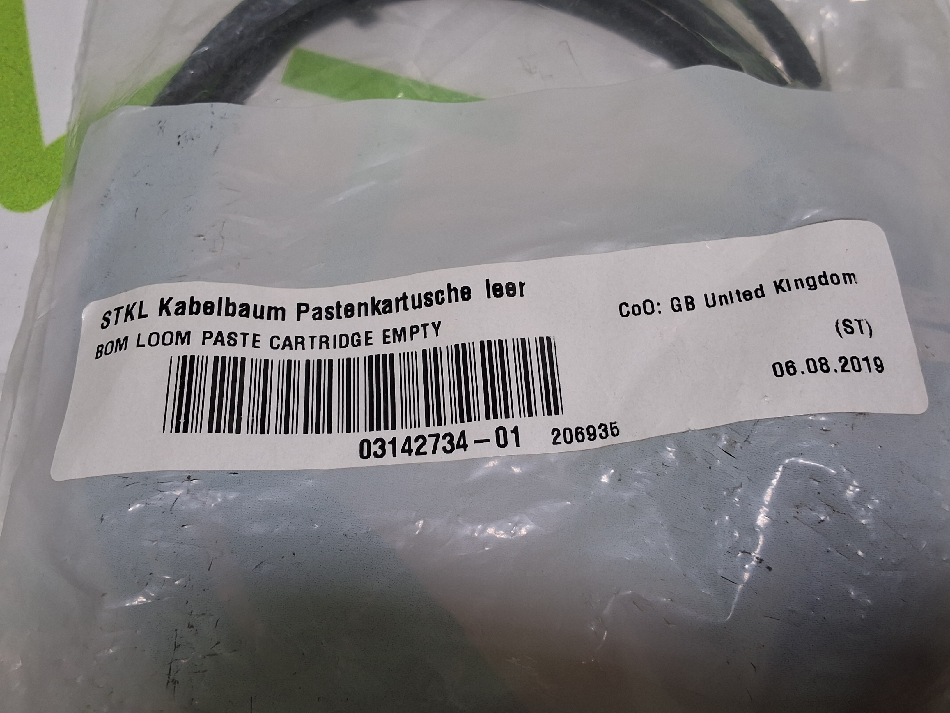 DEK 206935 BOM LOOM PASTE CARTRIDGE EMPTY SENSOR - BRAND NEW