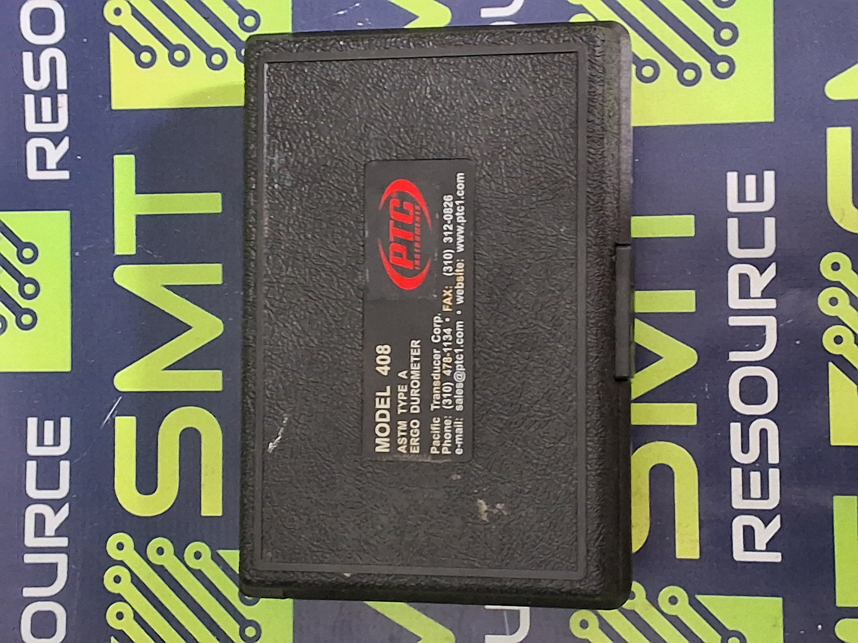 Used PTC INSTRUMENTS MODEL 408 TYPE A D2240 DUROMETER WITH CASE