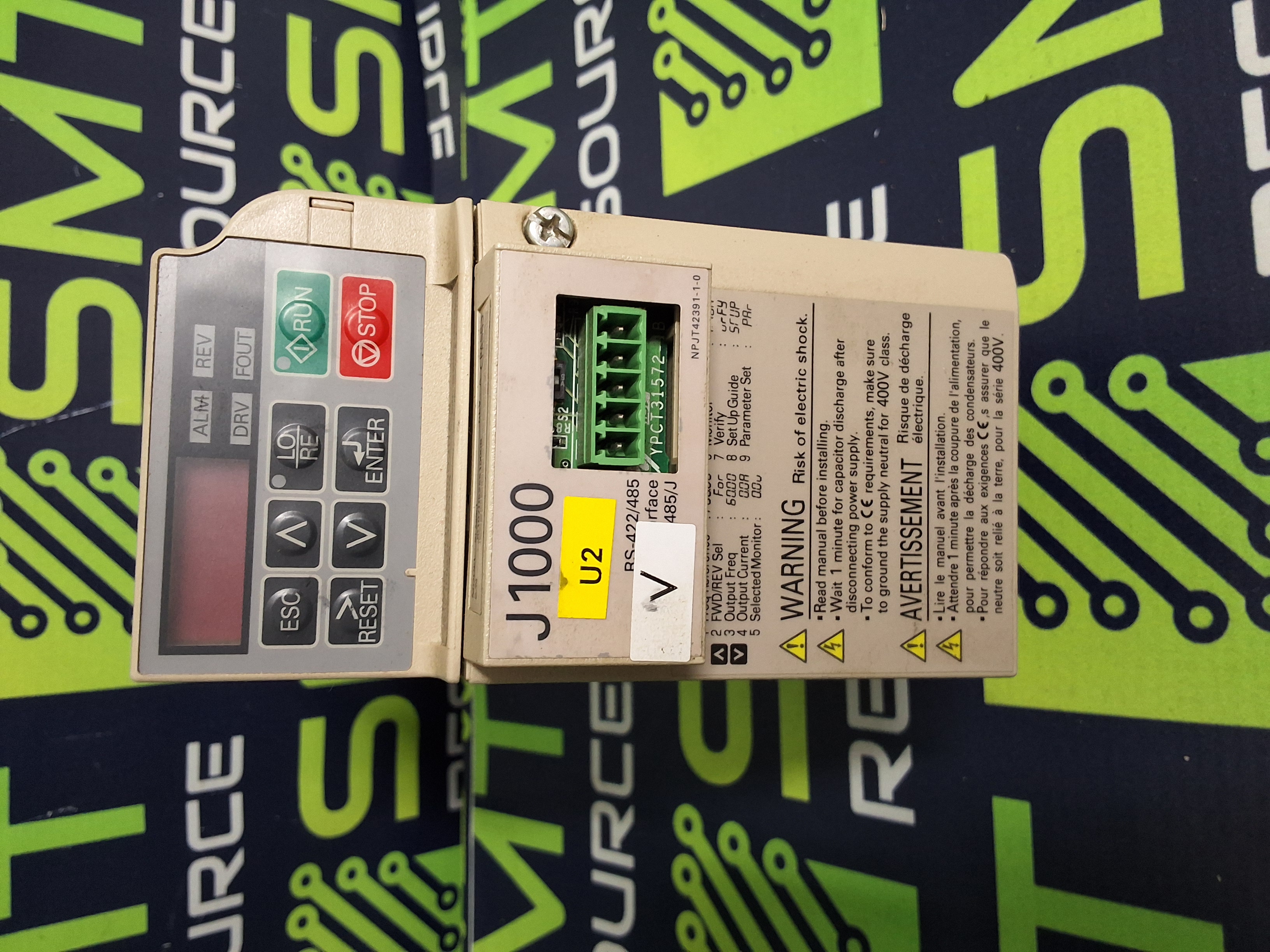 Used YASKAWA CIMR-JUBA0003BAA Variable Frequency Drive 240V