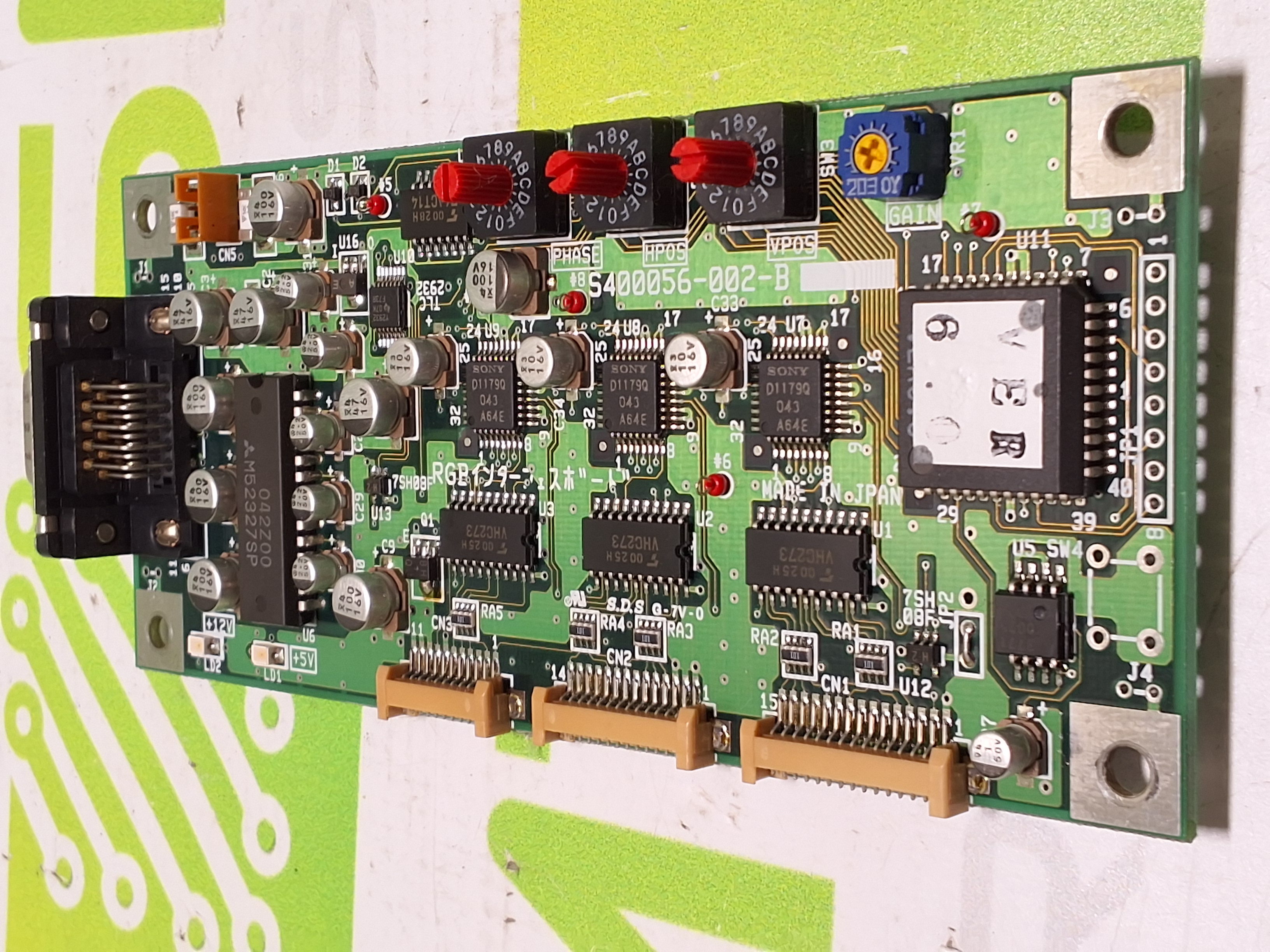 Used DENSEI S400056-002-B JUKI CIRCUIT BOARD