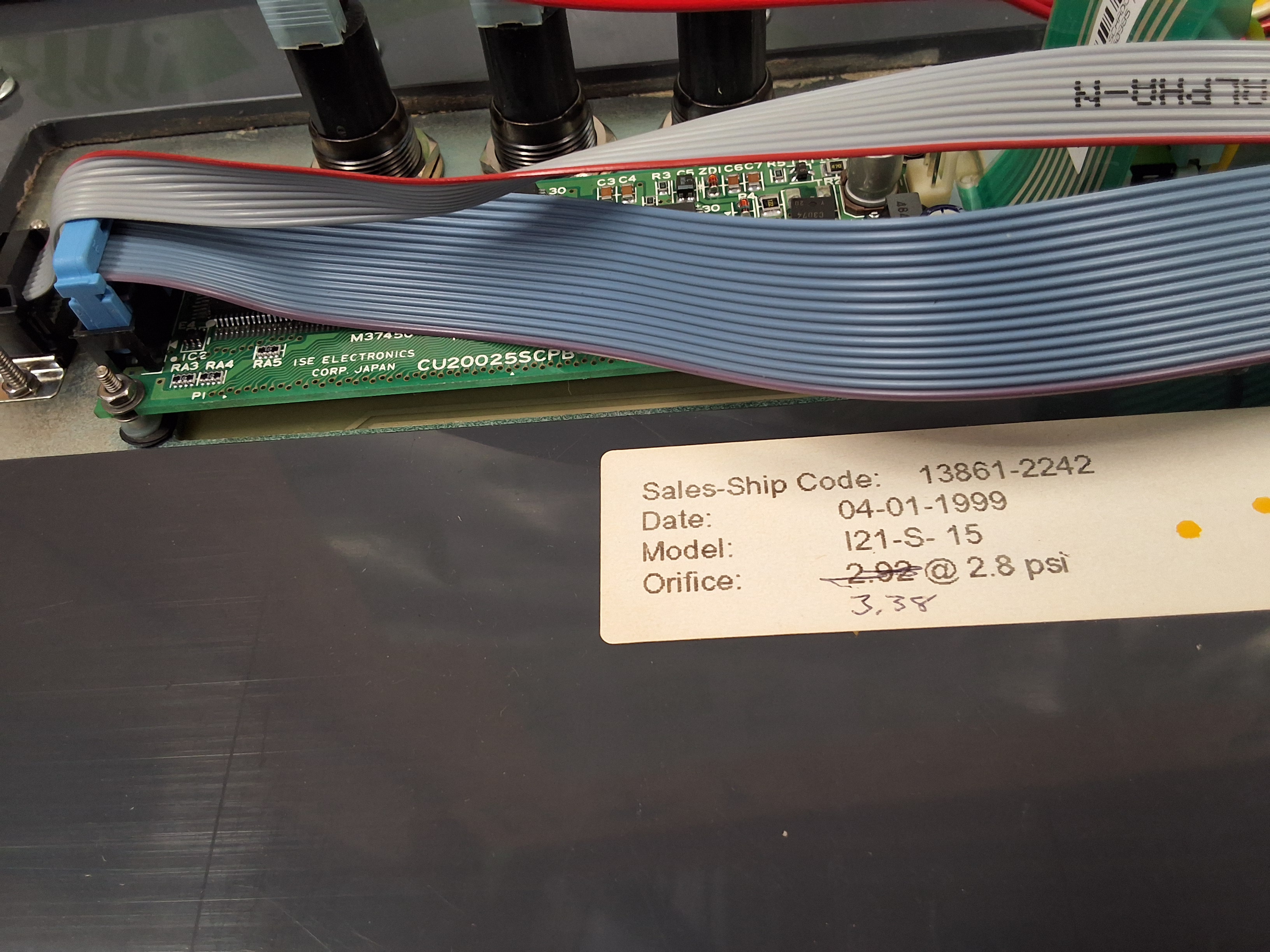 Used CINCINNATI TEST SYSTEMS SENTINEL I-21 PRESSURE DECAY LEAK TESTER / INSTRUMENT