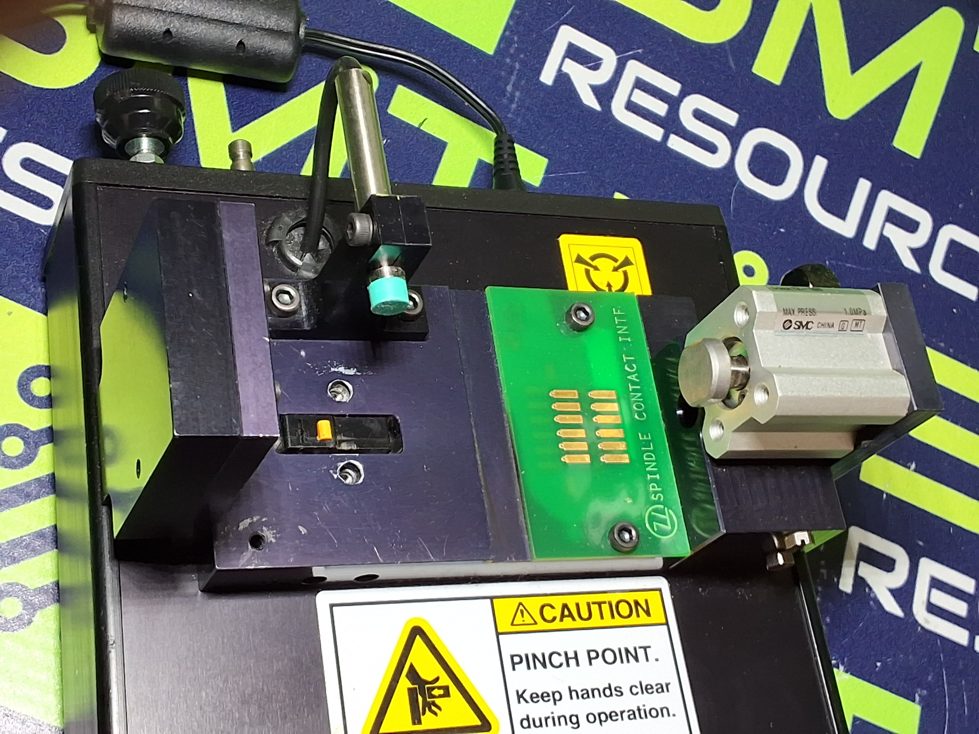 Used UNIVERSAL INSTRUMENTS 51634901 LIGHTNING SPINDLE TESTER 