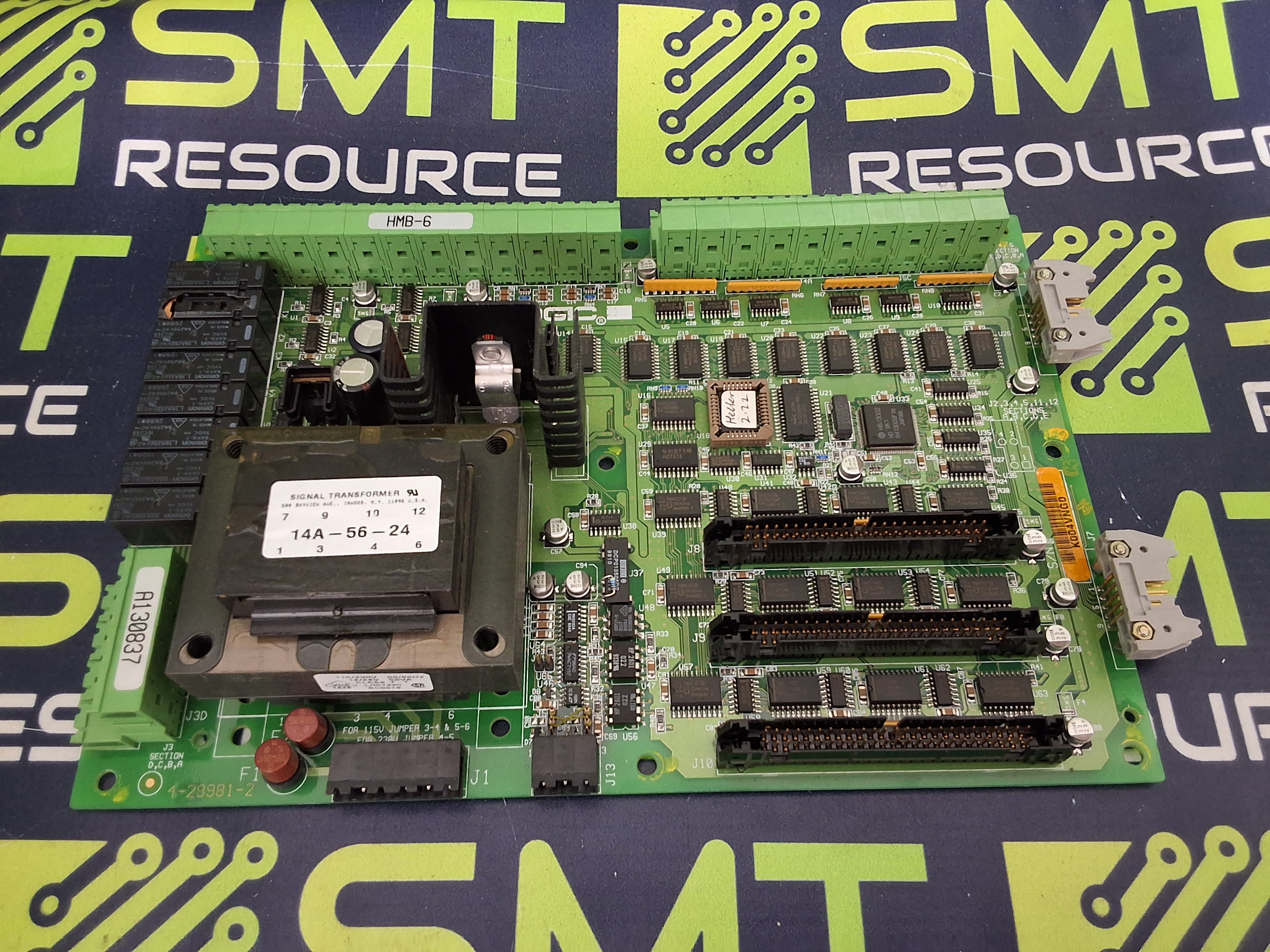 Used HELLER PL10-28981HMB MOTHER BOARD AND MAIN CONTROL BOARD HELLER 4-28981-2