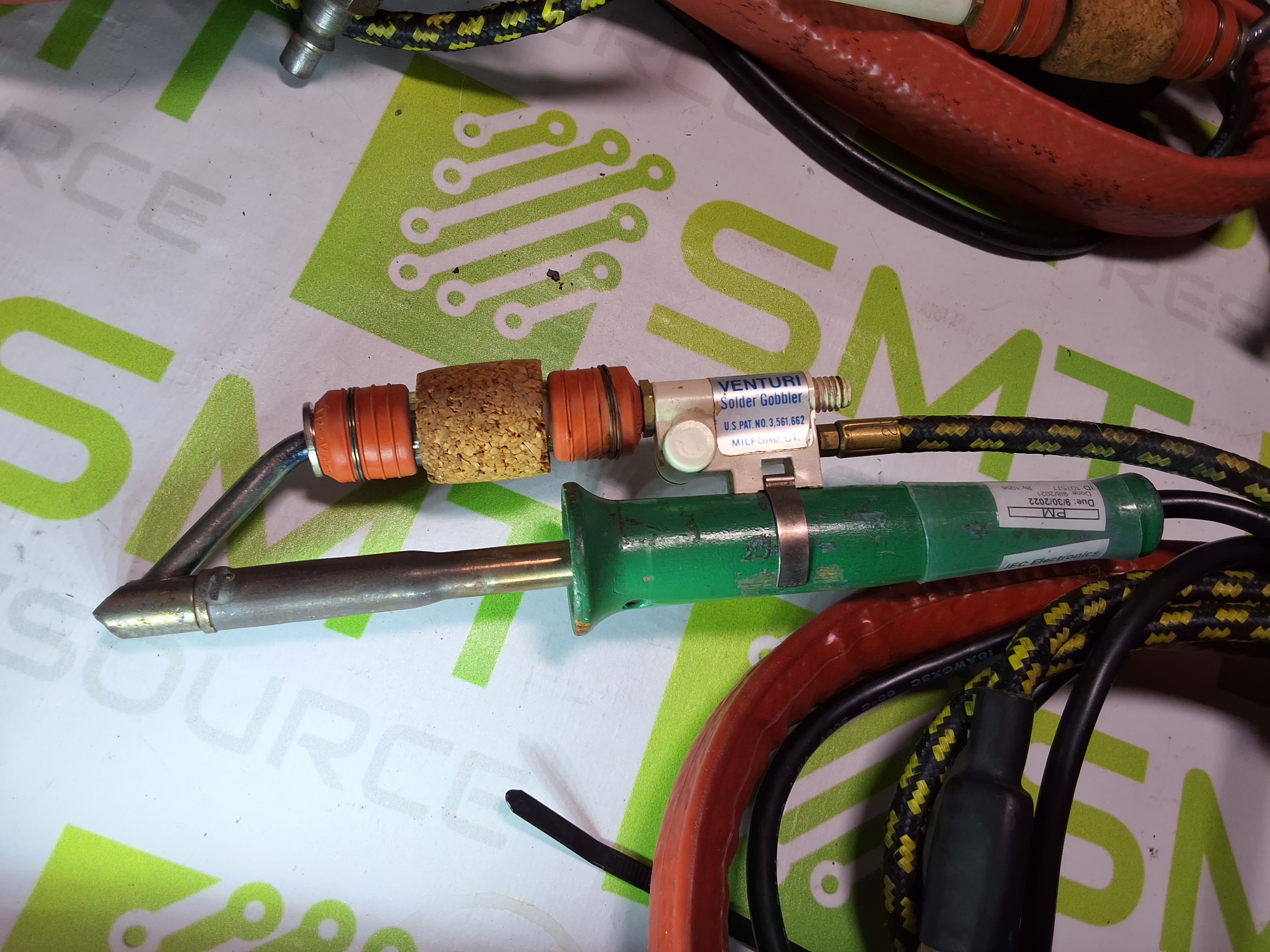 Used ESICO NO. 9460 COMMERCIAL SOLDERING IRON 60W 120V WITH VACUUM PUMP