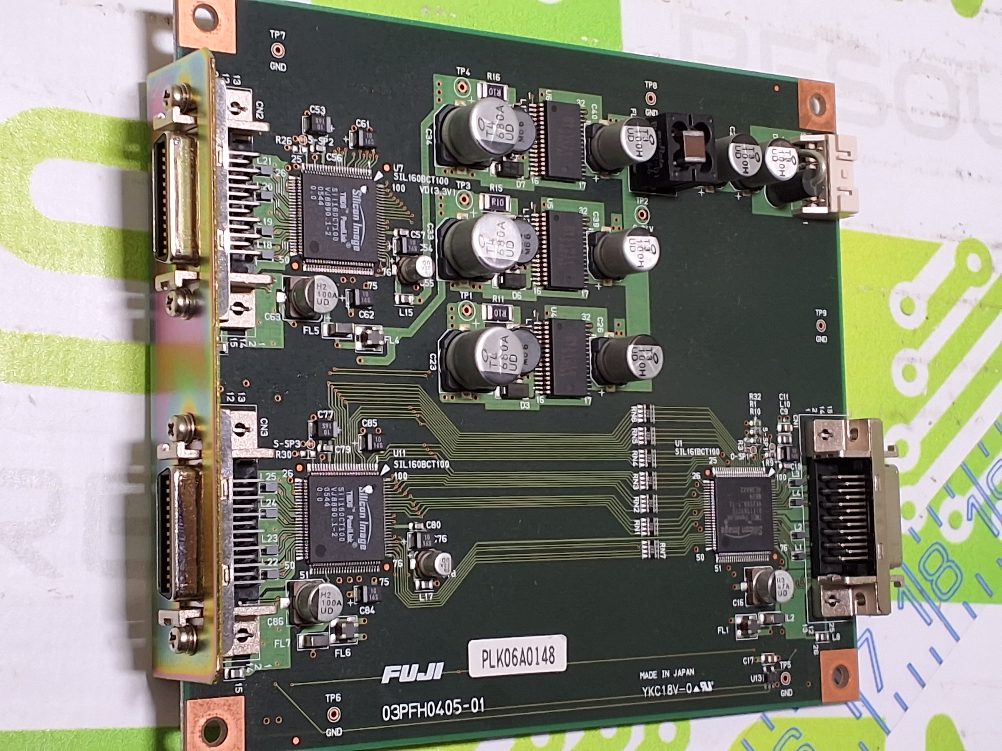 Used YKC18V-0 FUJI 03PFH0405-01 MAIN NETWORK CARD