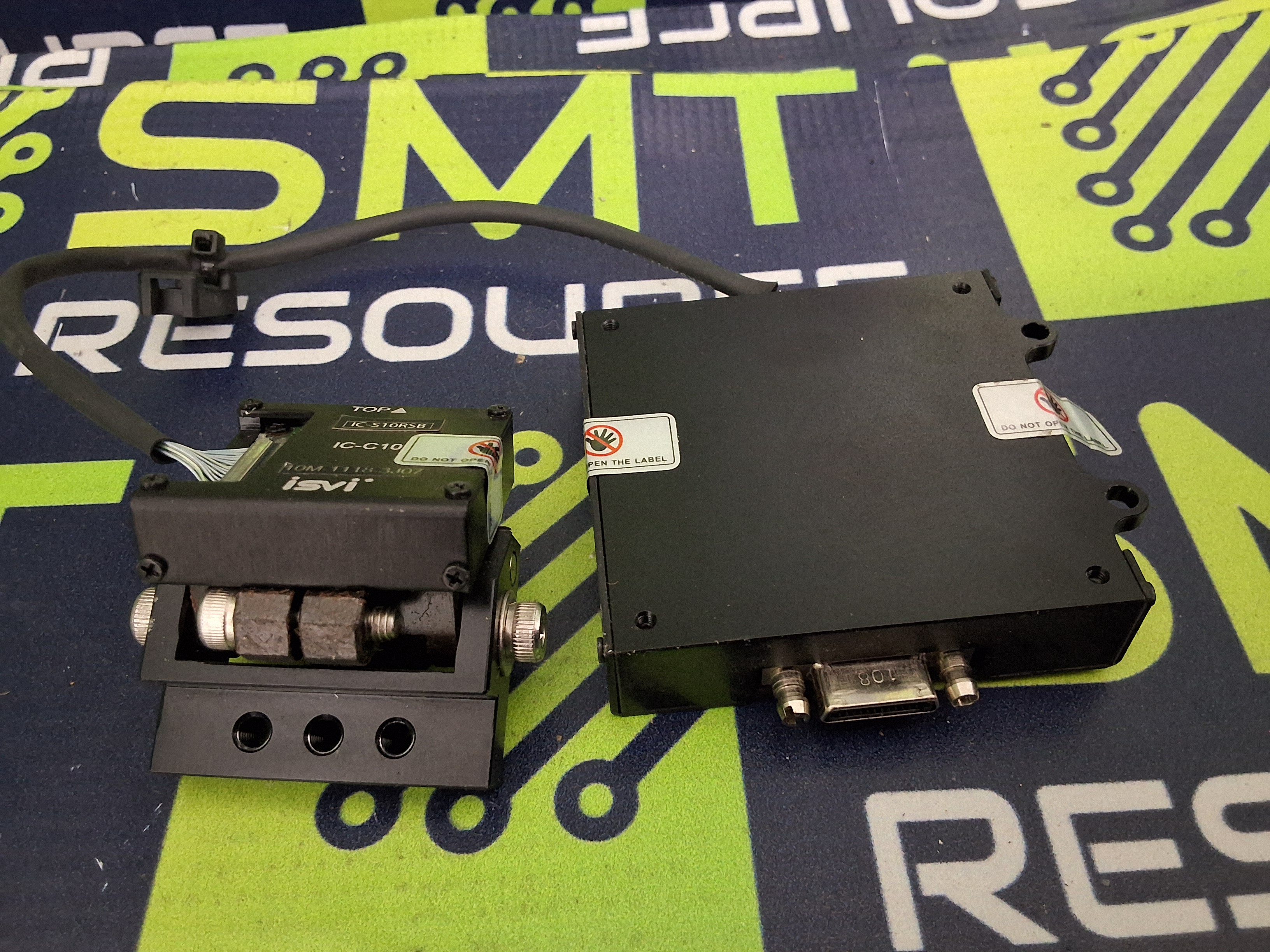 Used ISVI IC-C10 / IC-S10RSB HIGH RESOLUTION CAMERA WITH ISVI IC-C10 CONTROLLER