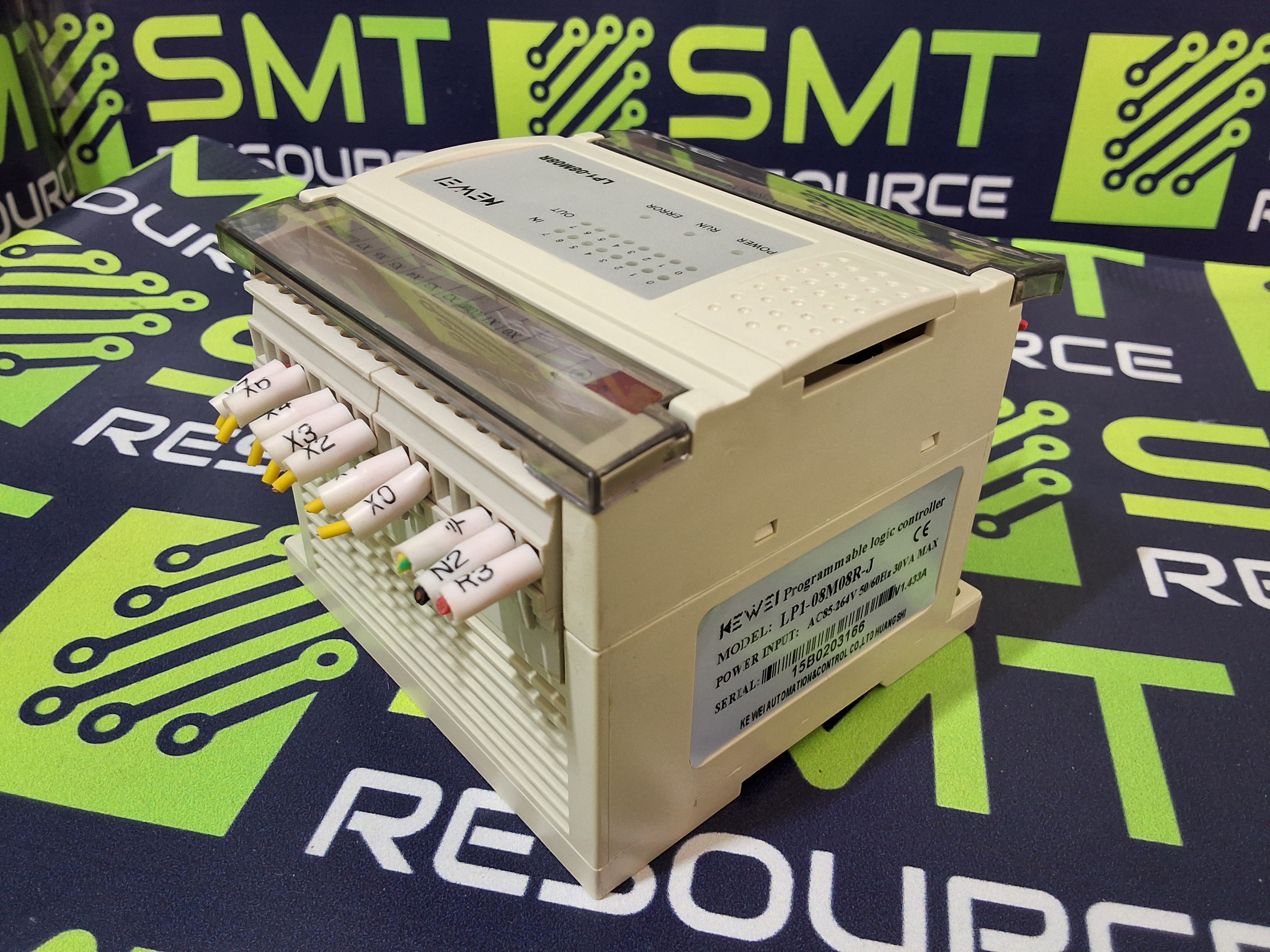 Used KEWEI LP1-08M08R PLC PROGRAMMABLE LOGIC CONTROLLER