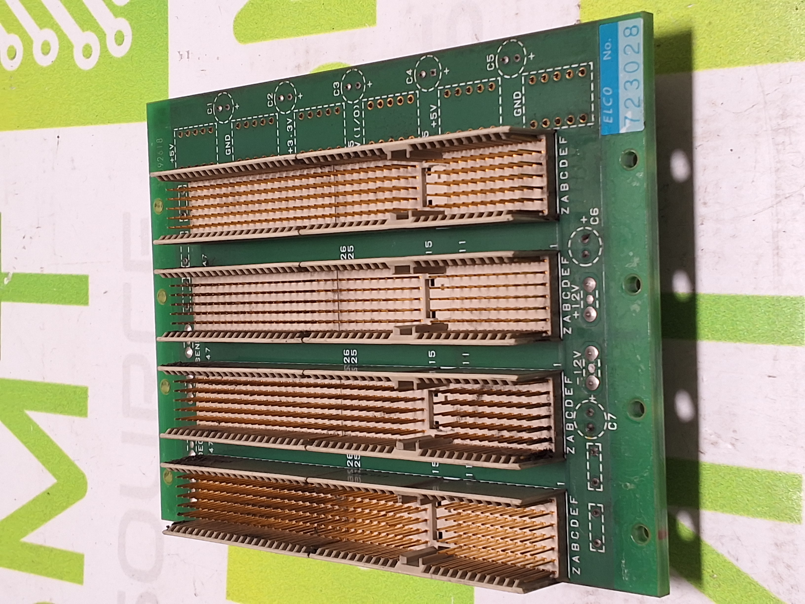 Used EBRAIN 650-CPCI04 CIRCUIT BOARD 