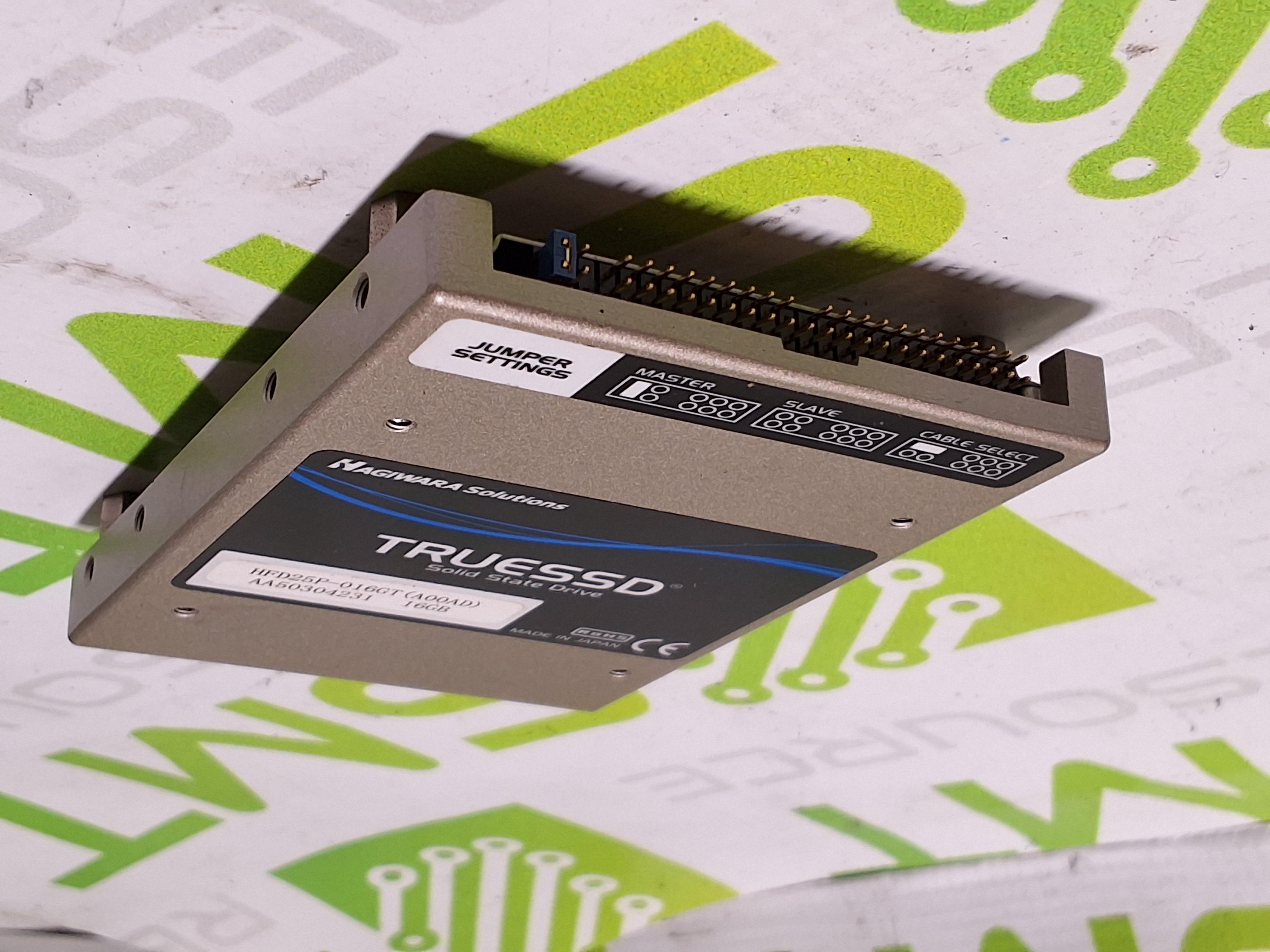 Used HAGIWARA SOLUTIONS HFD25P-016GT 16GB TRUE SSD SOLID STATE DRIVE