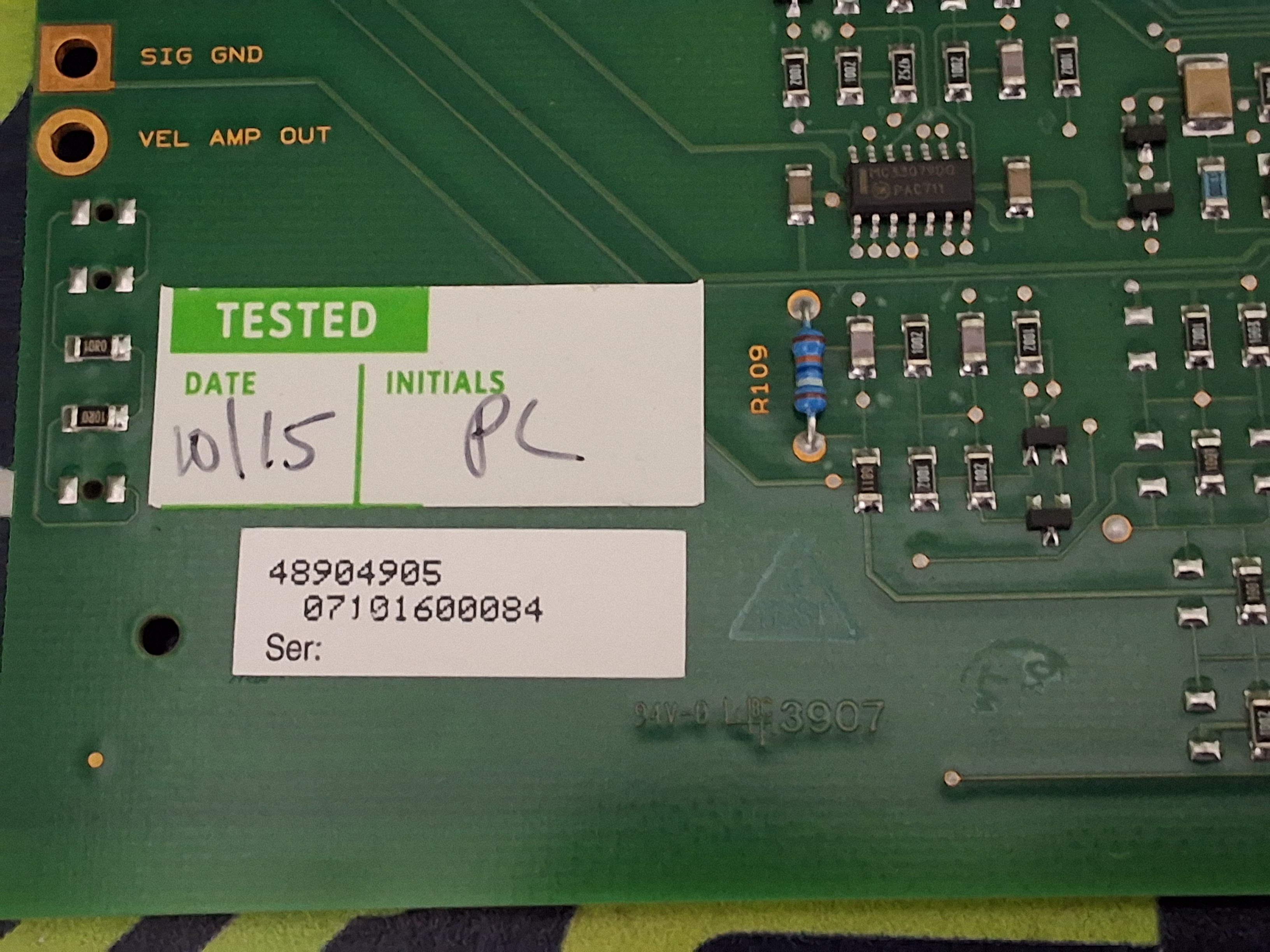 Used PARKER 1445.117.01 CIRCUIT BOARD 48904905