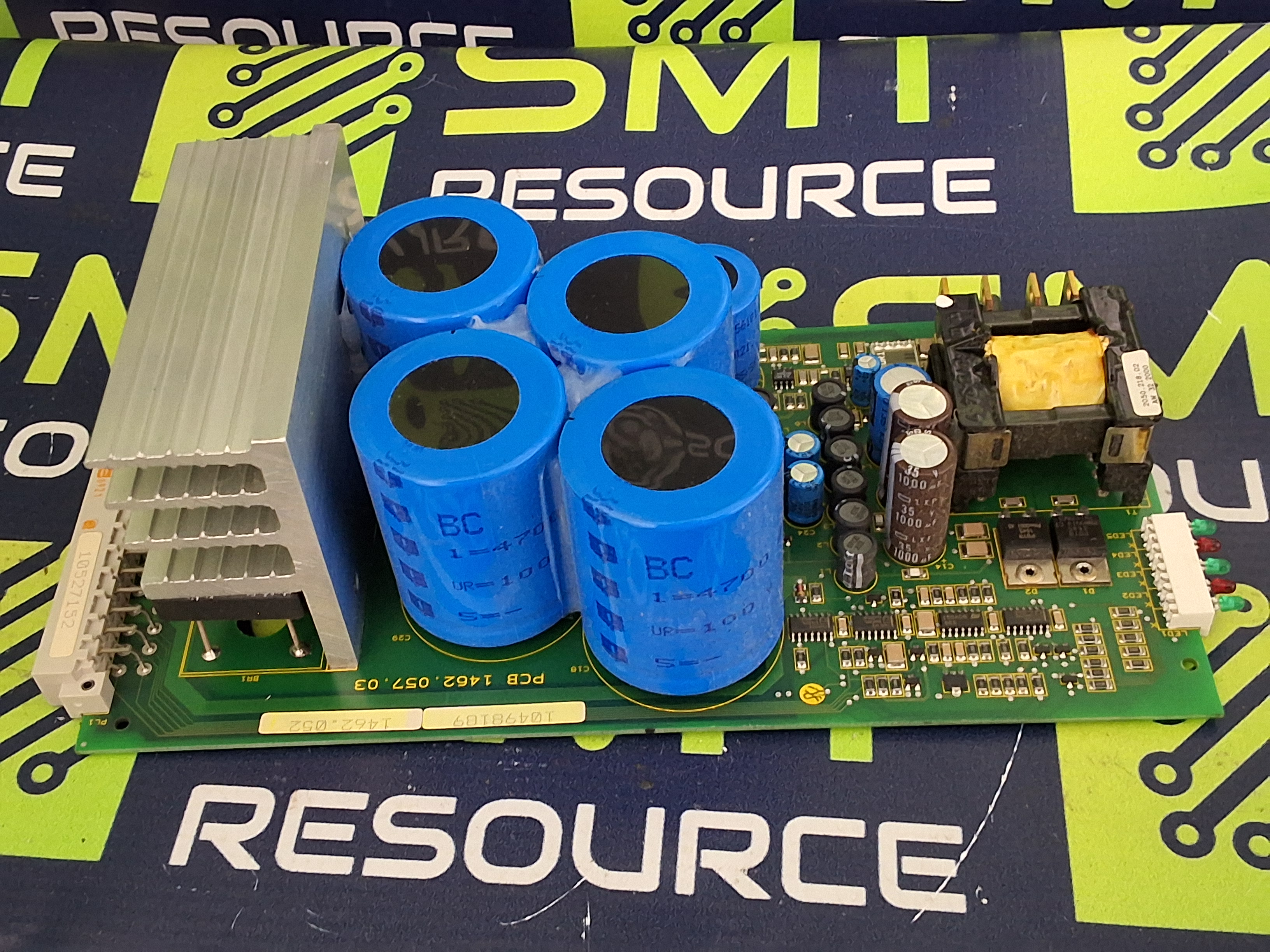 Used PARKER 1462.057.03 POWER SUPPLY CARD