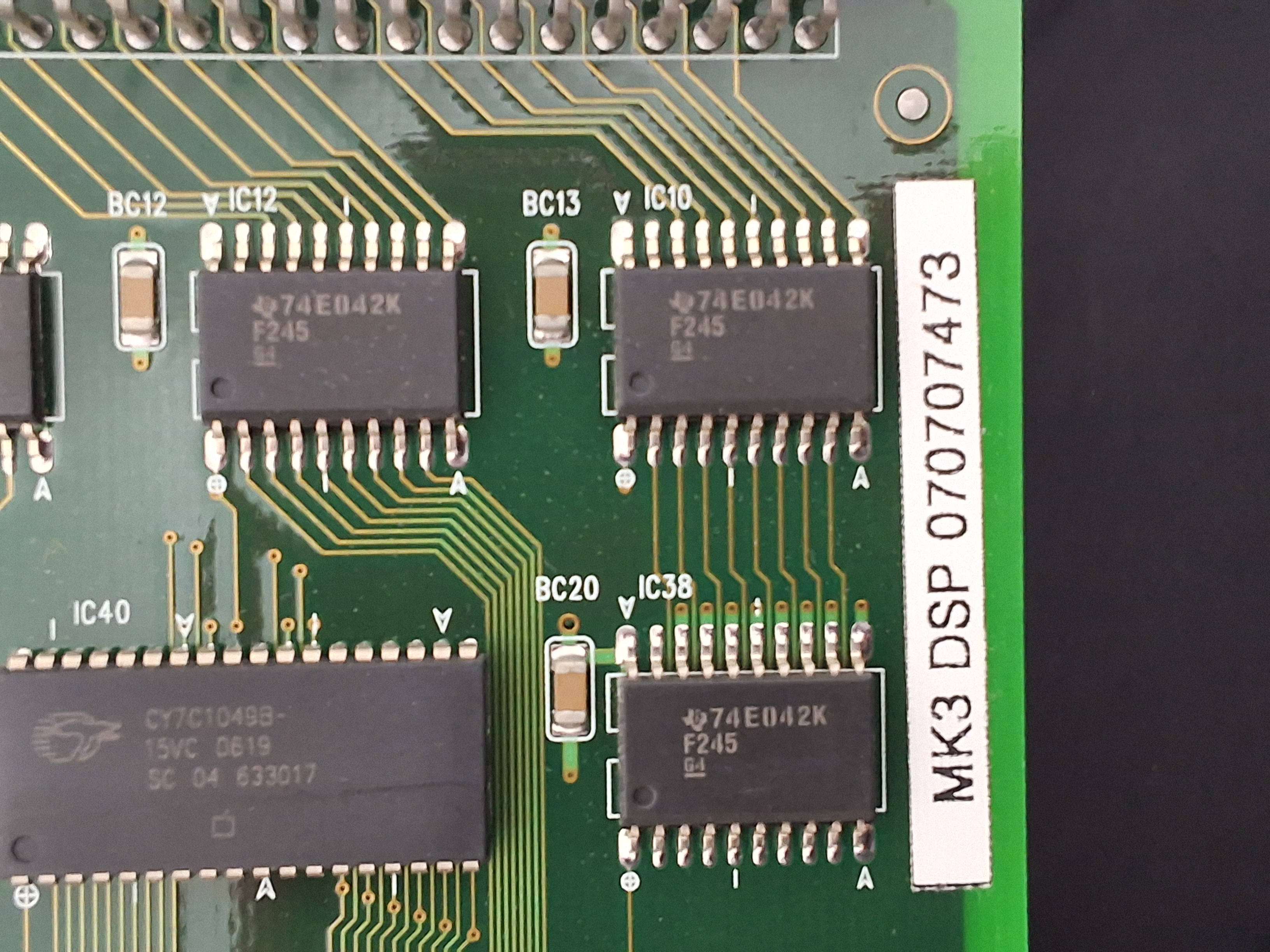 Used SAMSUNG TECHWIN 45 NEW DSP B/D VER 2.0 CIRCUIT BOARD MK3 DSP 070707473