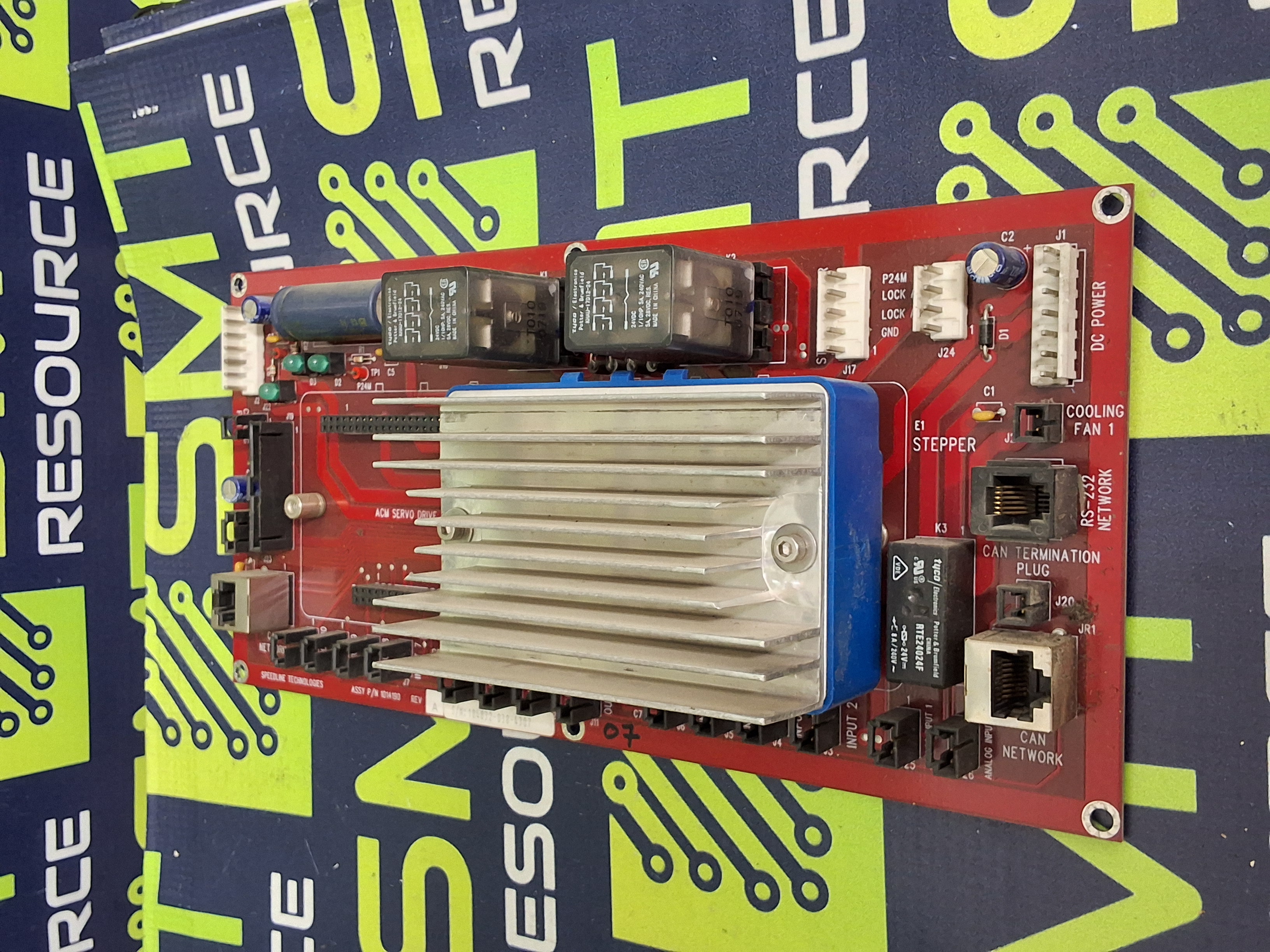 Used SPEEDLINE TECHNOLOGIES 1014190 SERVO DRIVE BOARD