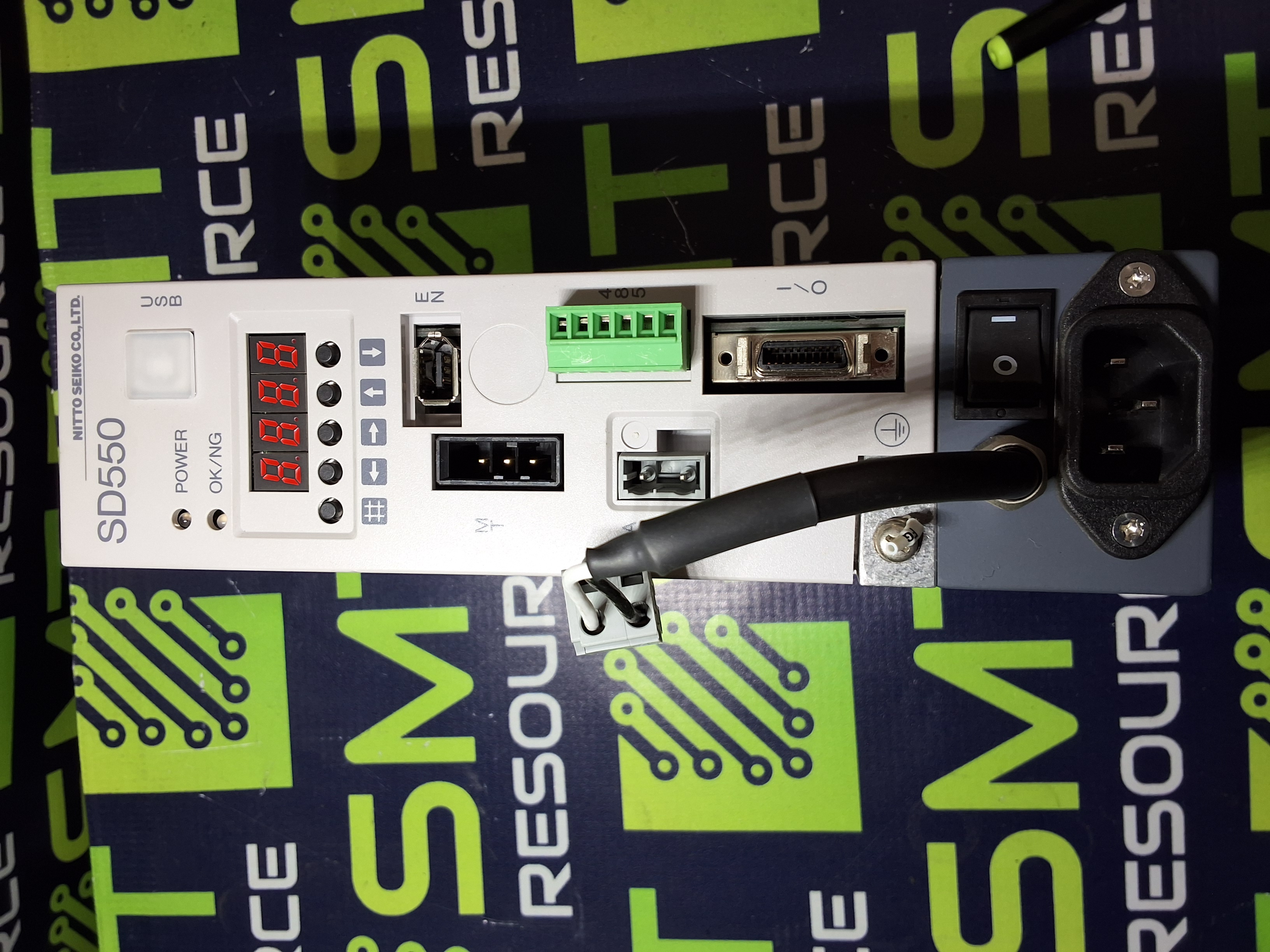 Used NITTO SEIKO SD550N05-2020-0 / SD550N0520200 CONTROLLER WITH NITTO SEIKO SU550-2020 SWITCH UNIT