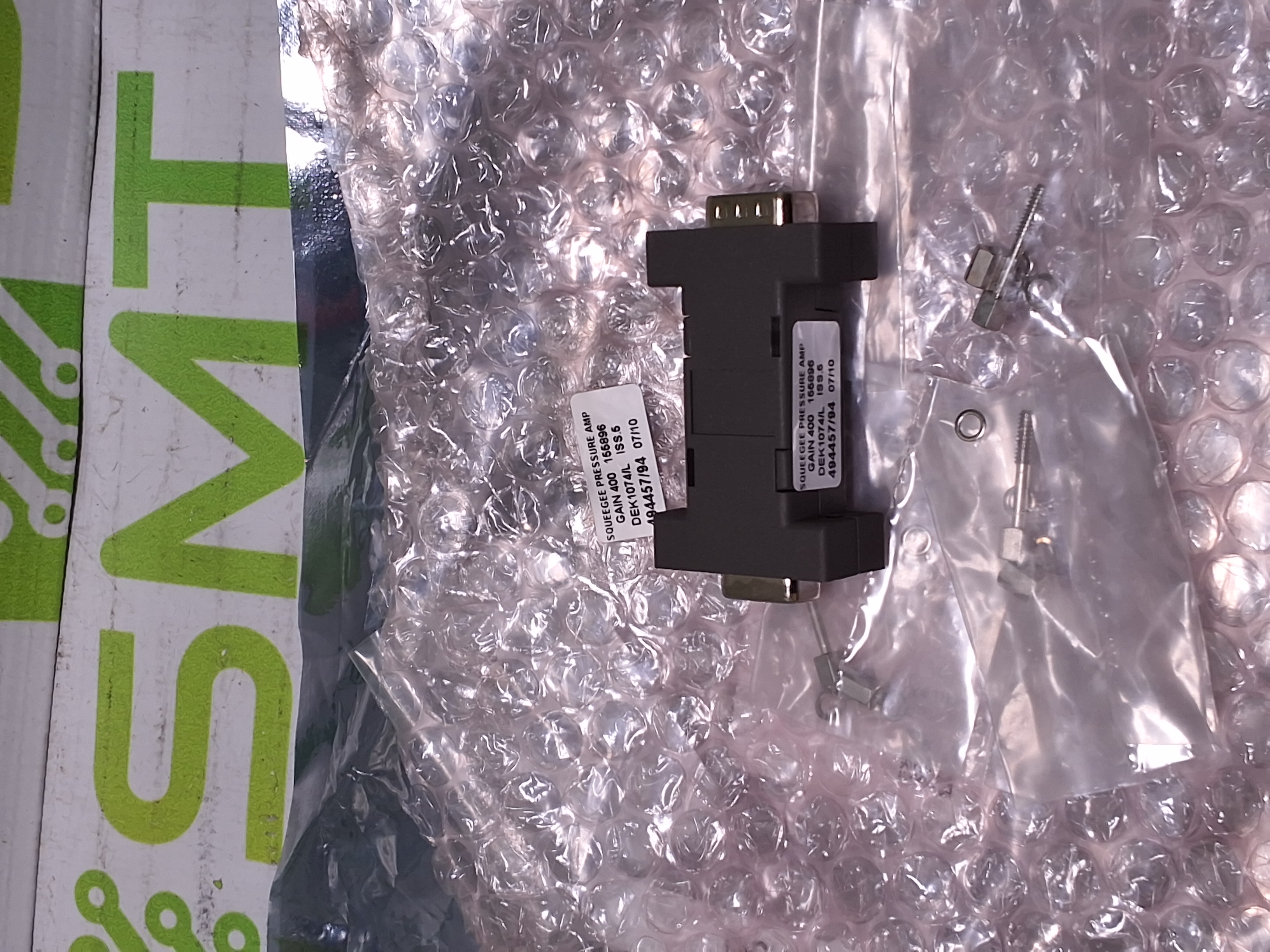 DEK SQUEEGEE PRESSURE AMPLIFIER 155896 GAIN 400 DEK1074/L - BRAND NEW