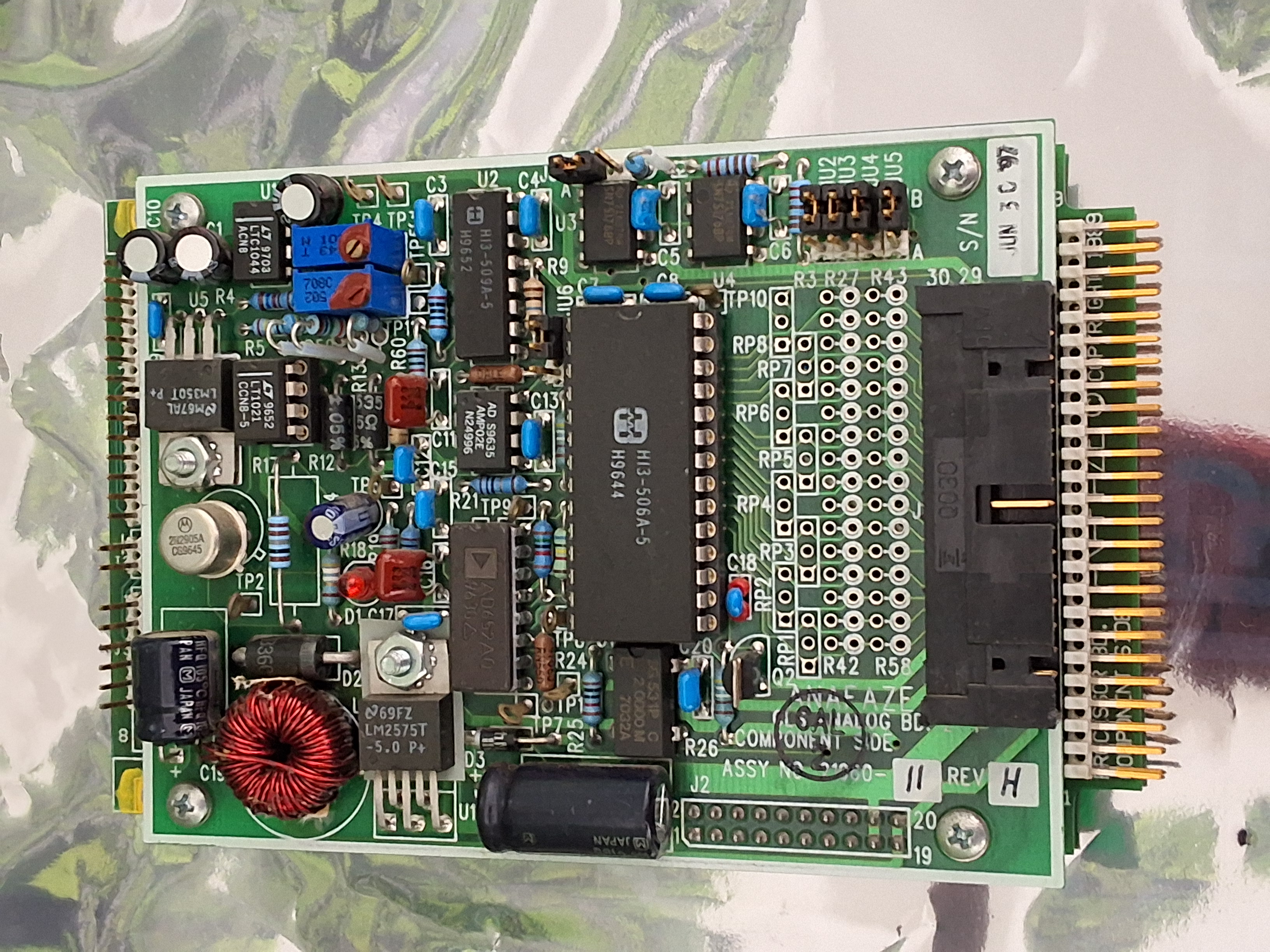 Used WATLOW ANAFAZE 21960-11 REV H PC BOARD