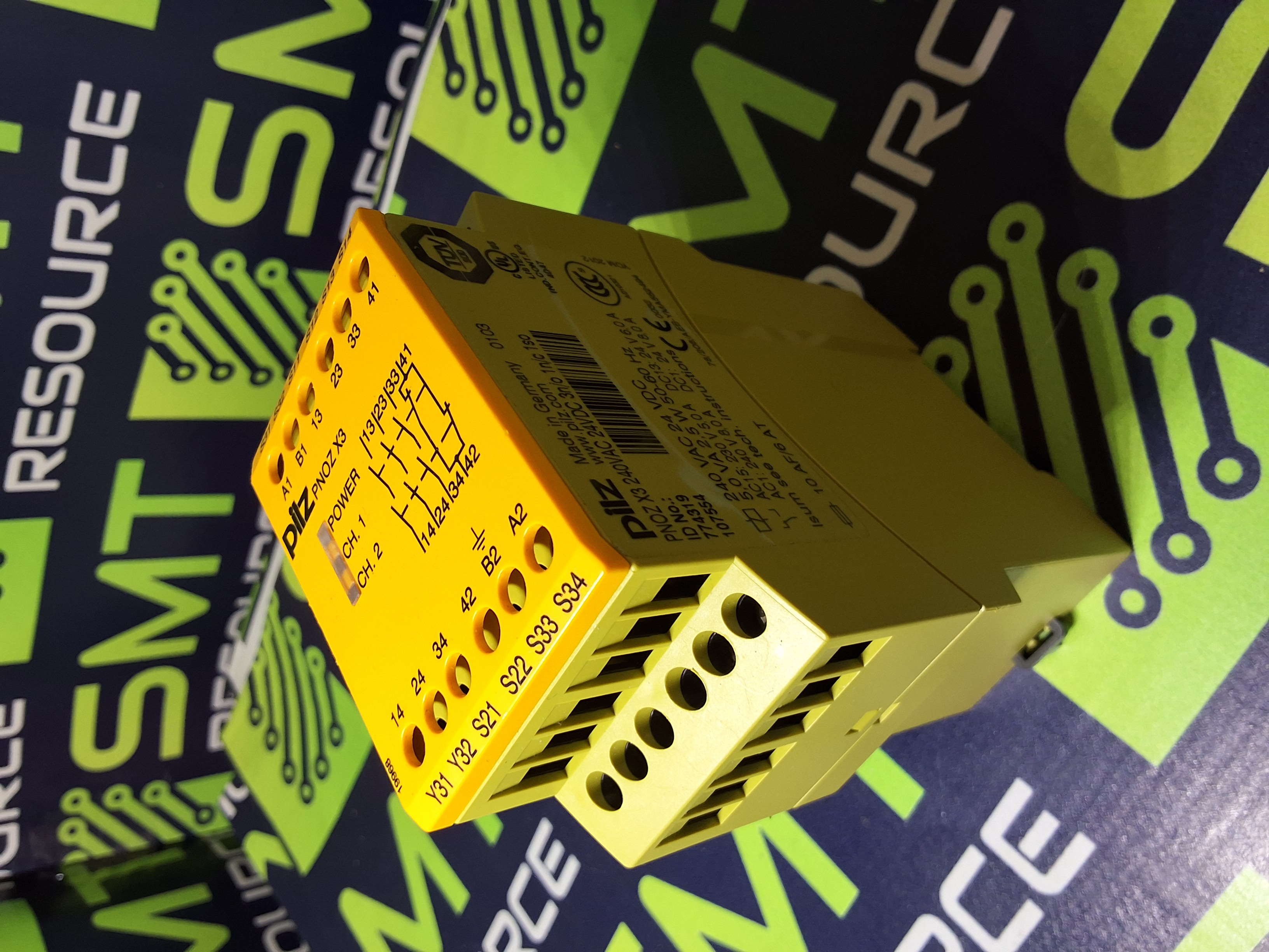 Used PILZ PNOZ X3 774319 SAFETY RELAY 240VAC 24VDC